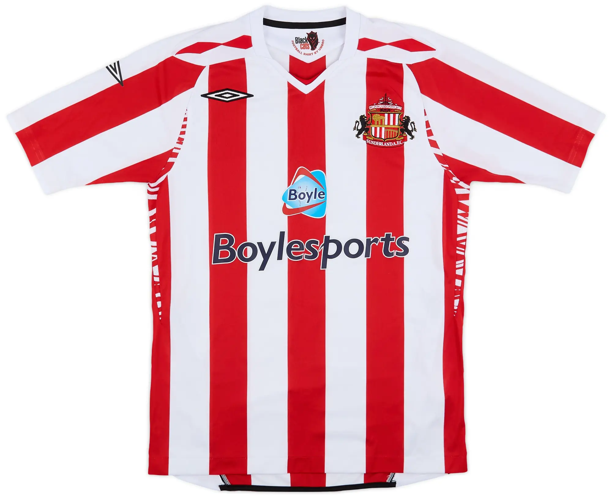 Umbro 2007-08 Sunderland Home Shirt - 5/10 - (S)