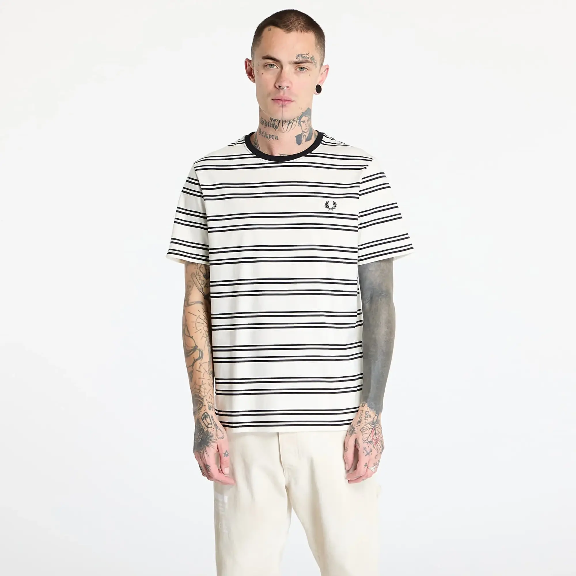 Fred Perry Sport Fine Stripe Tee