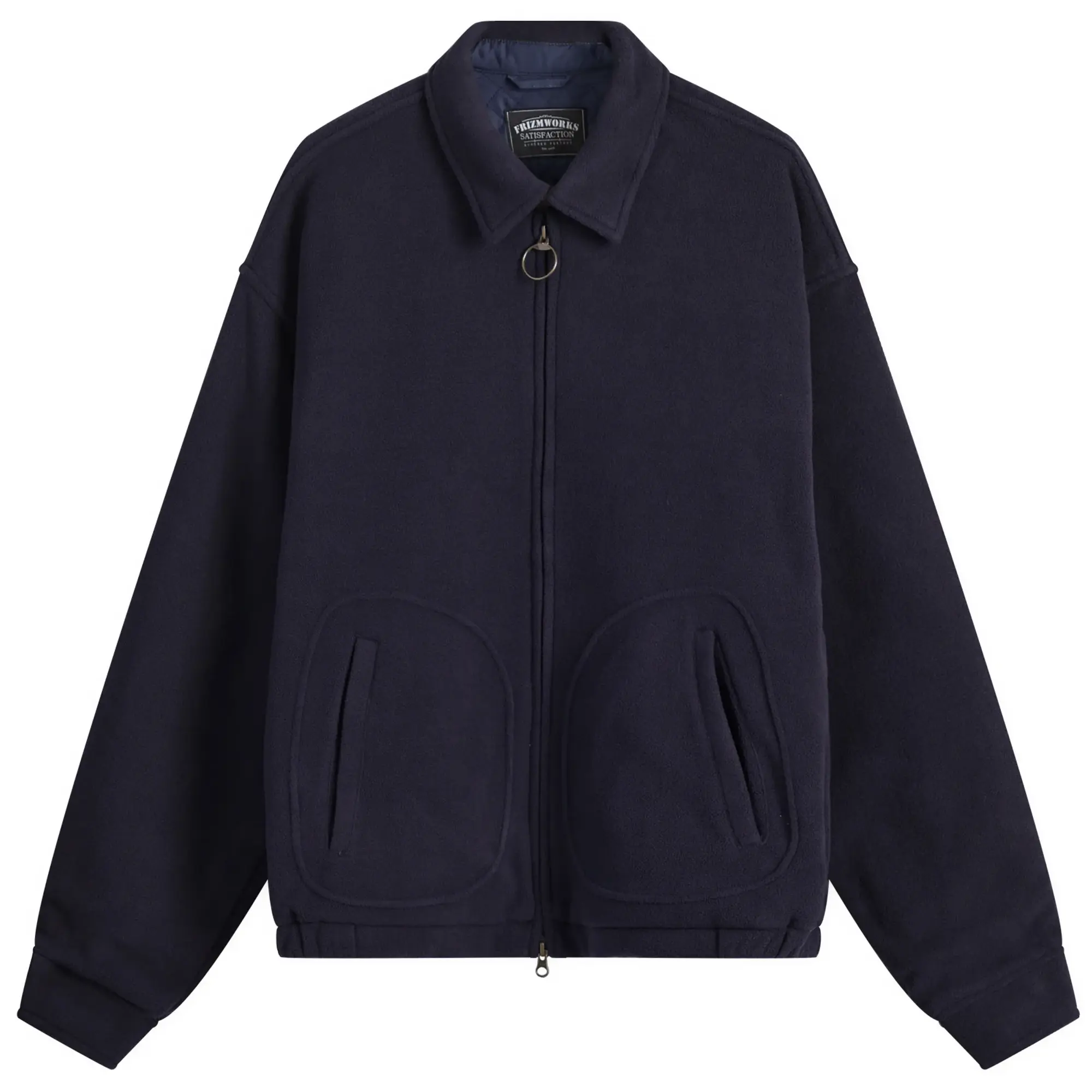 FrizmWORKS Men's Drizzler Fleece Jacket Navy