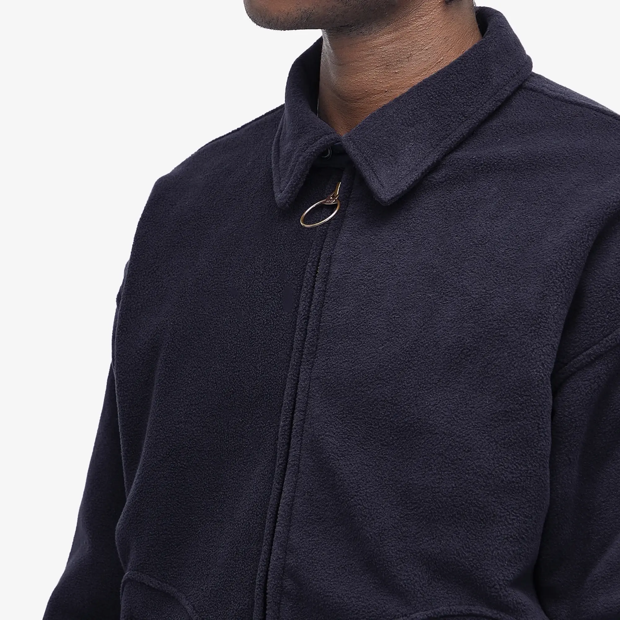 FrizmWORKS Men's Drizzler Fleece Jacket Navy