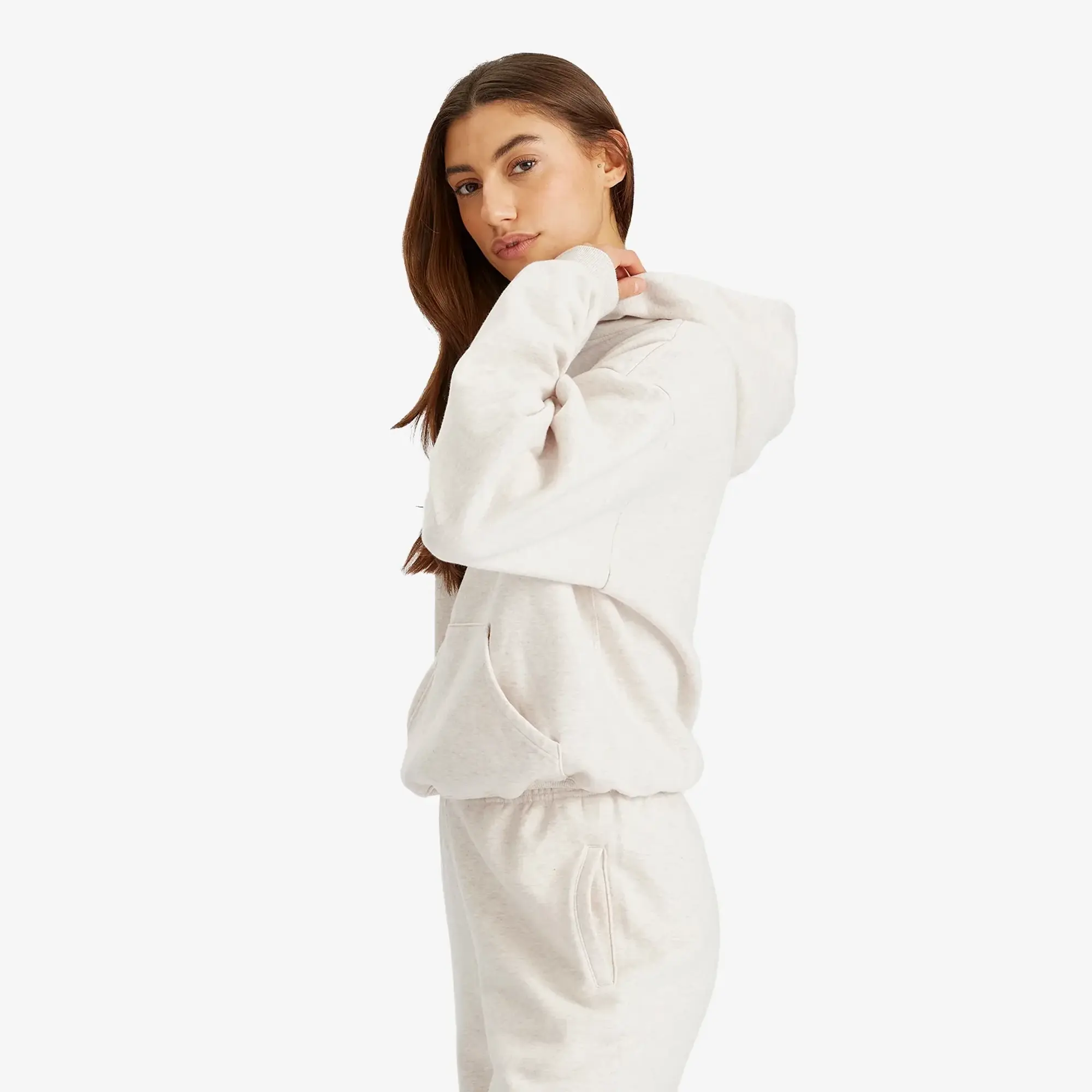 SKIMS Women's Cotton Fleece Jogger Oatmeal Heather