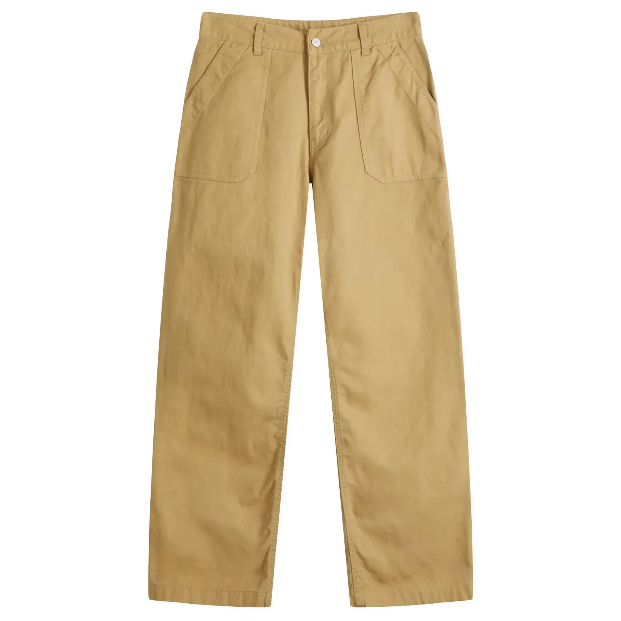 Uniform Bridge Men's Wide Fit Fatigue Pants Beige