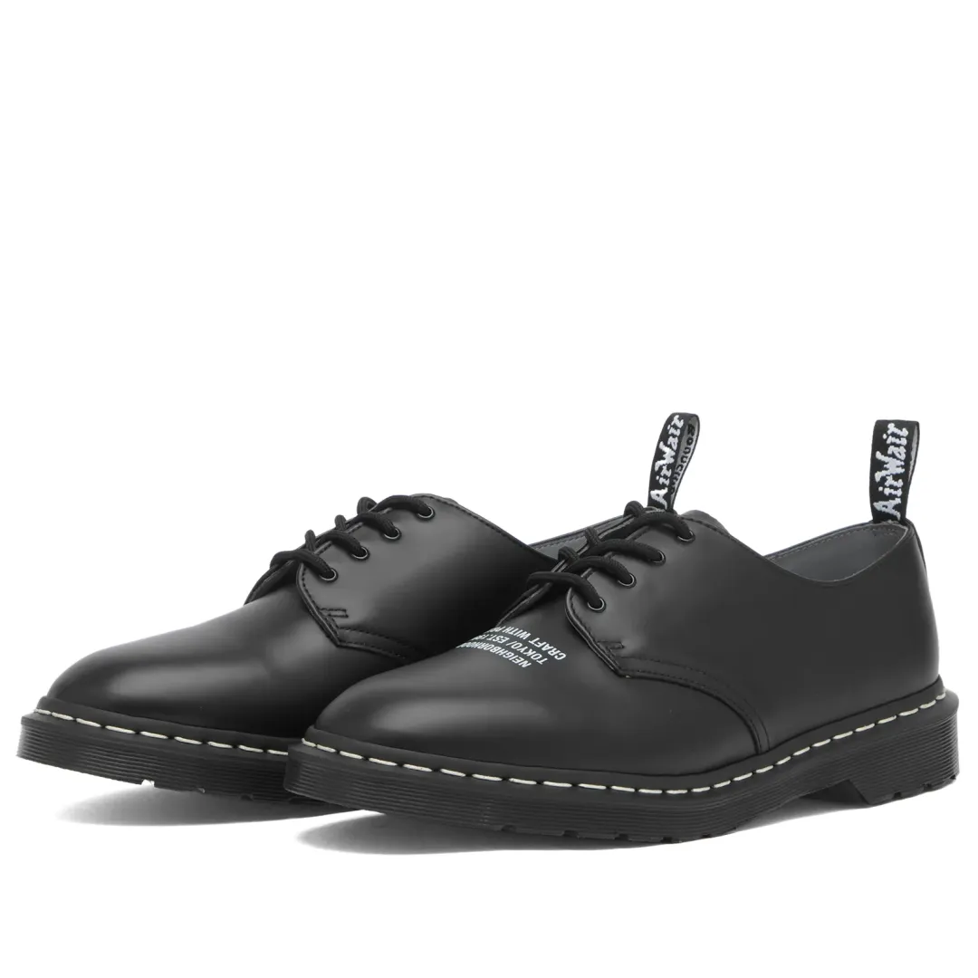【即日発送】Dr.Martens NEIGHBORHOOD UK6 SMITHS Dr. Martens Men's x Neighborhood Smiths Shoe Black Smooth
