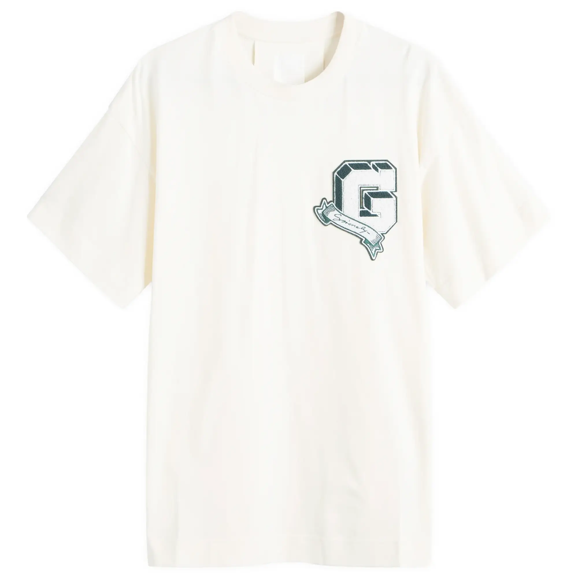 Givenchy Men's G Varsity Logo T-Shirt Powder