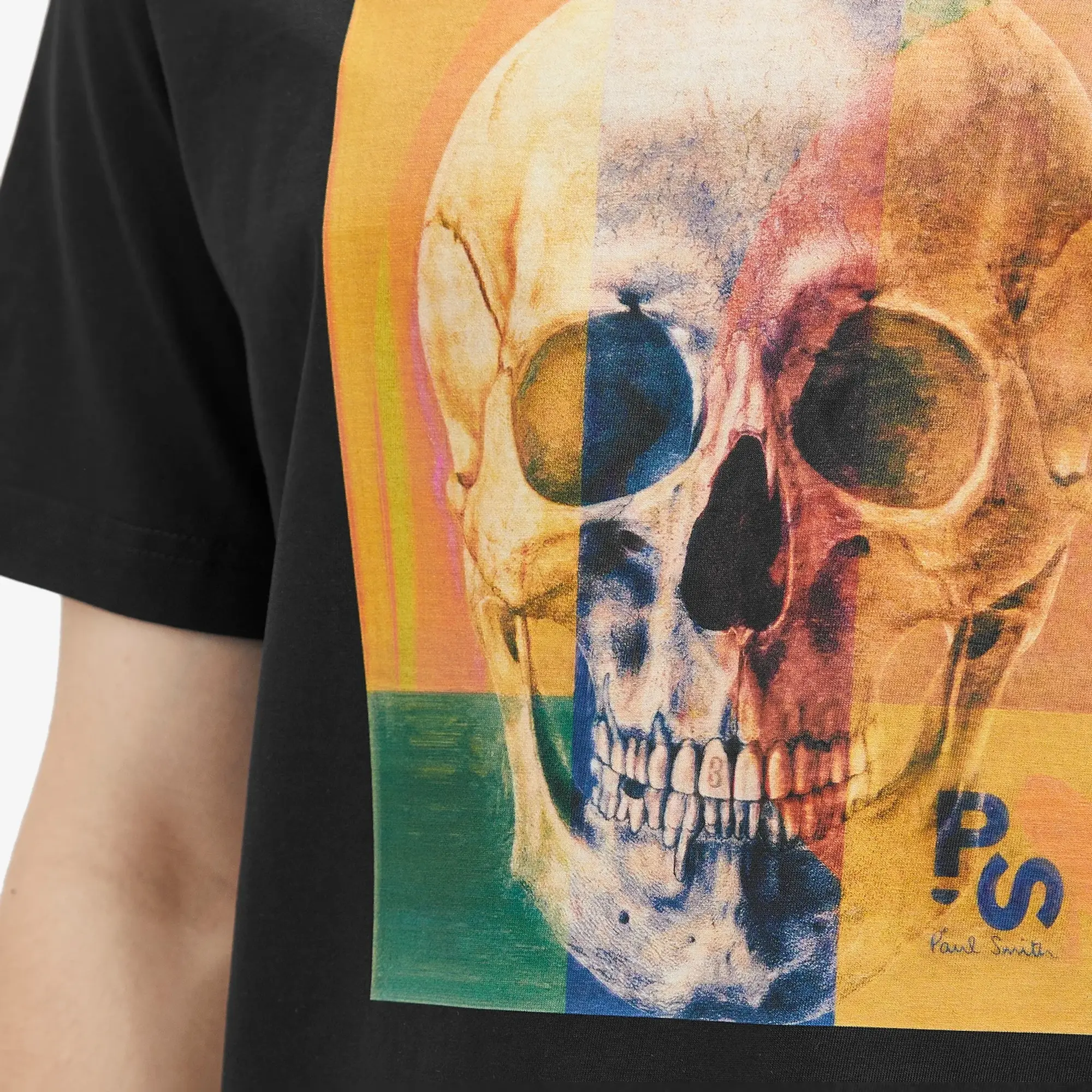 Paul Smith Men's Skull Square T-Shirt Black