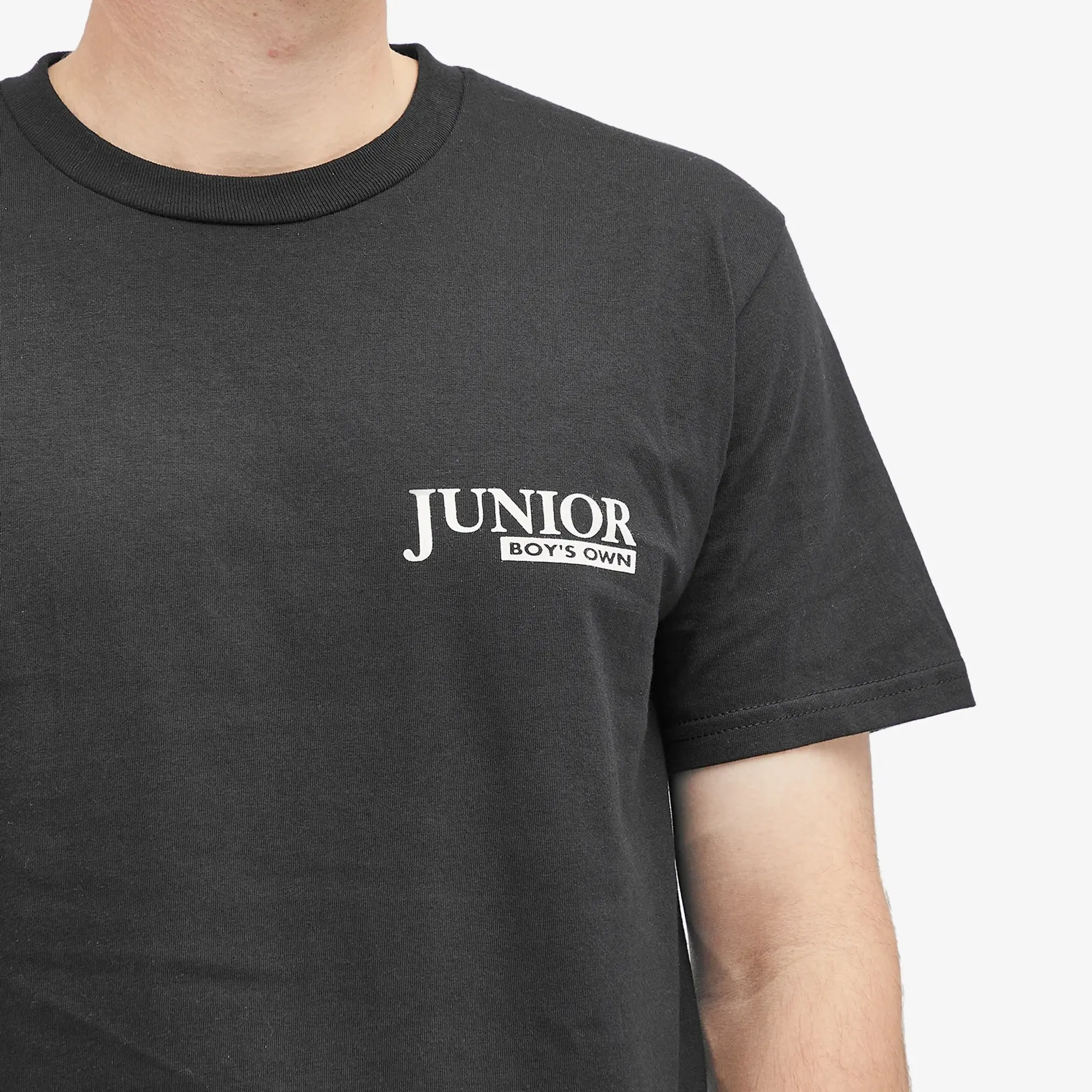Boys Own Men's Classic Junior Boys Own Men's Logo Print T Shirt Black