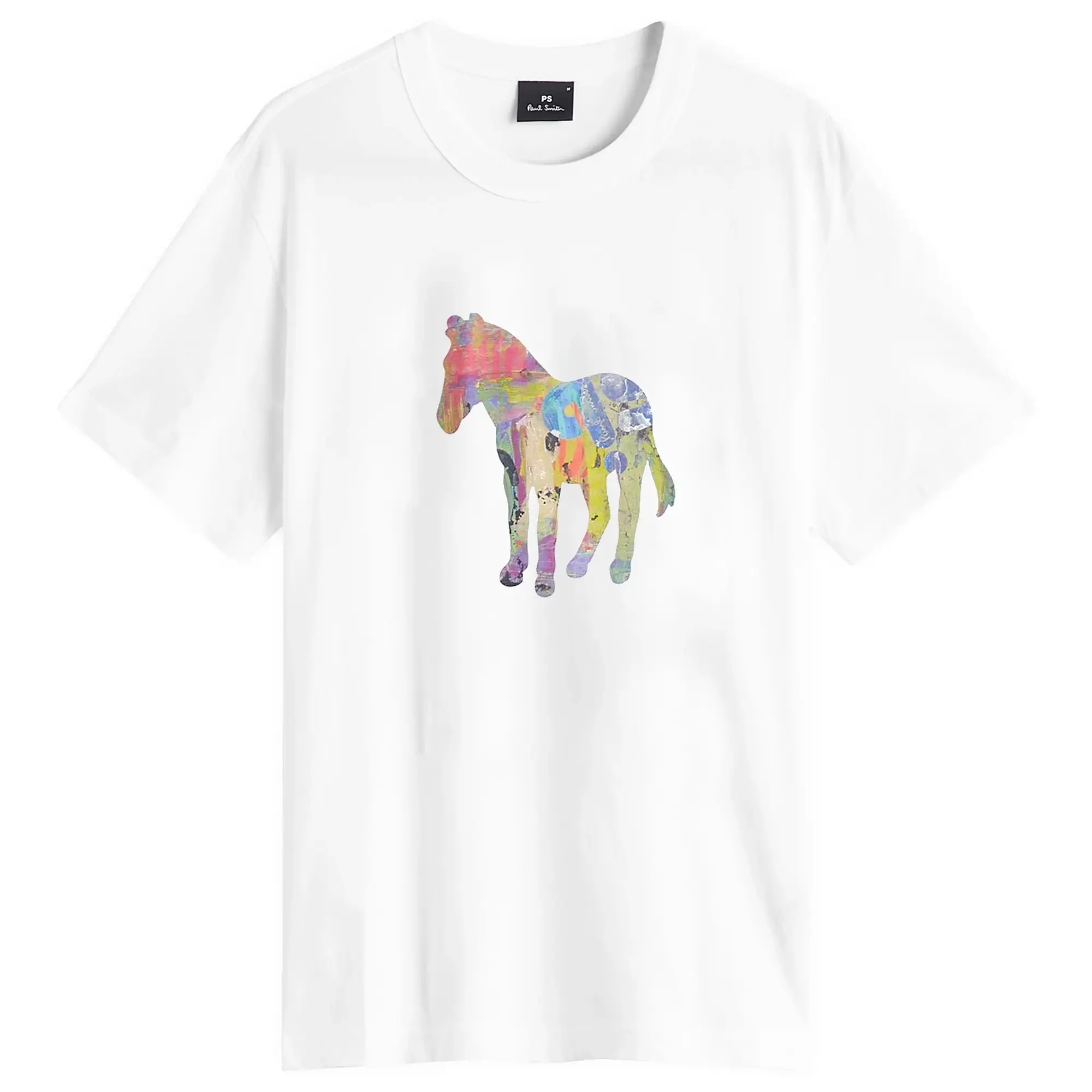 Paul Smith Men's Zebra Craft T-Shirt White