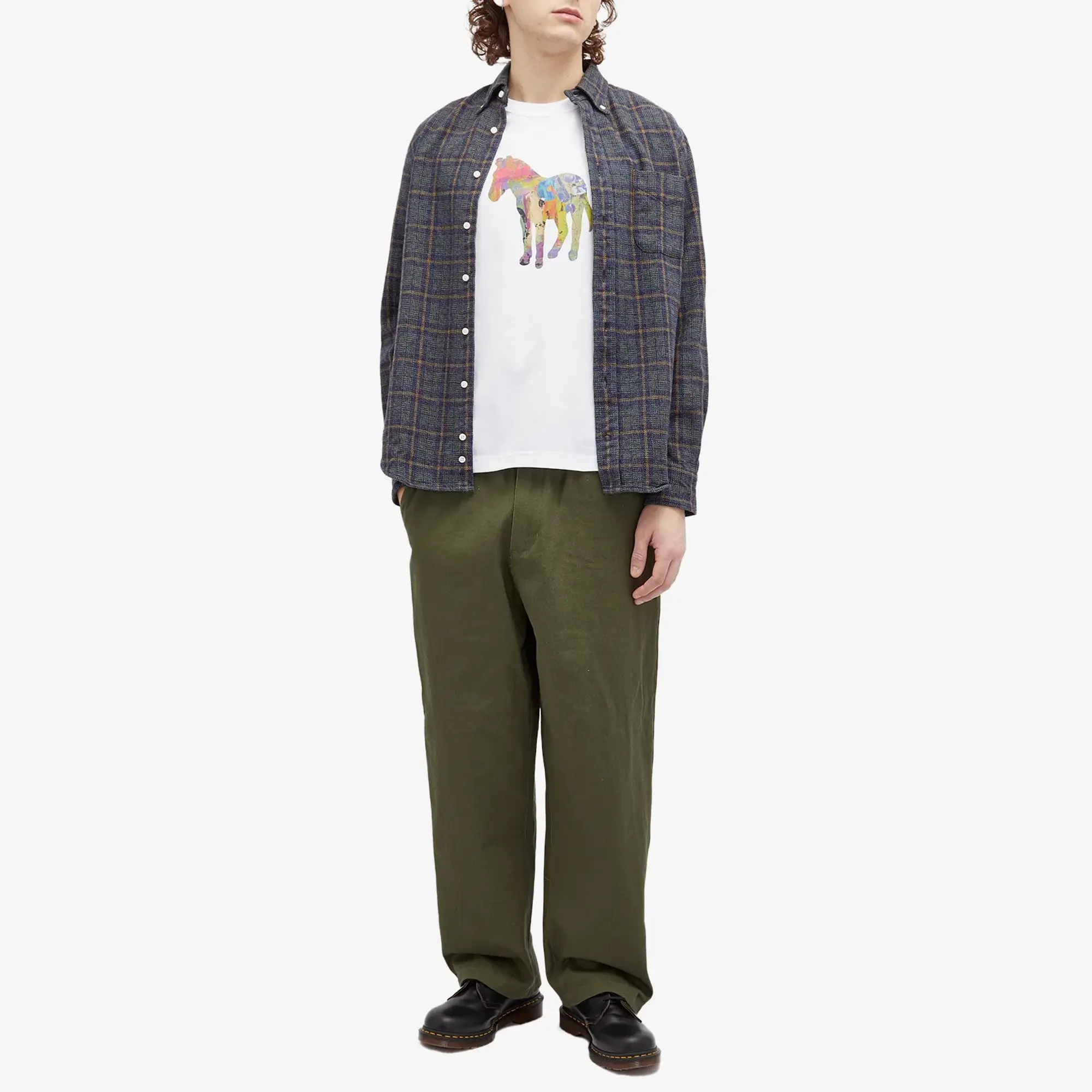Paul Smith Men's Zebra Craft T-Shirt White