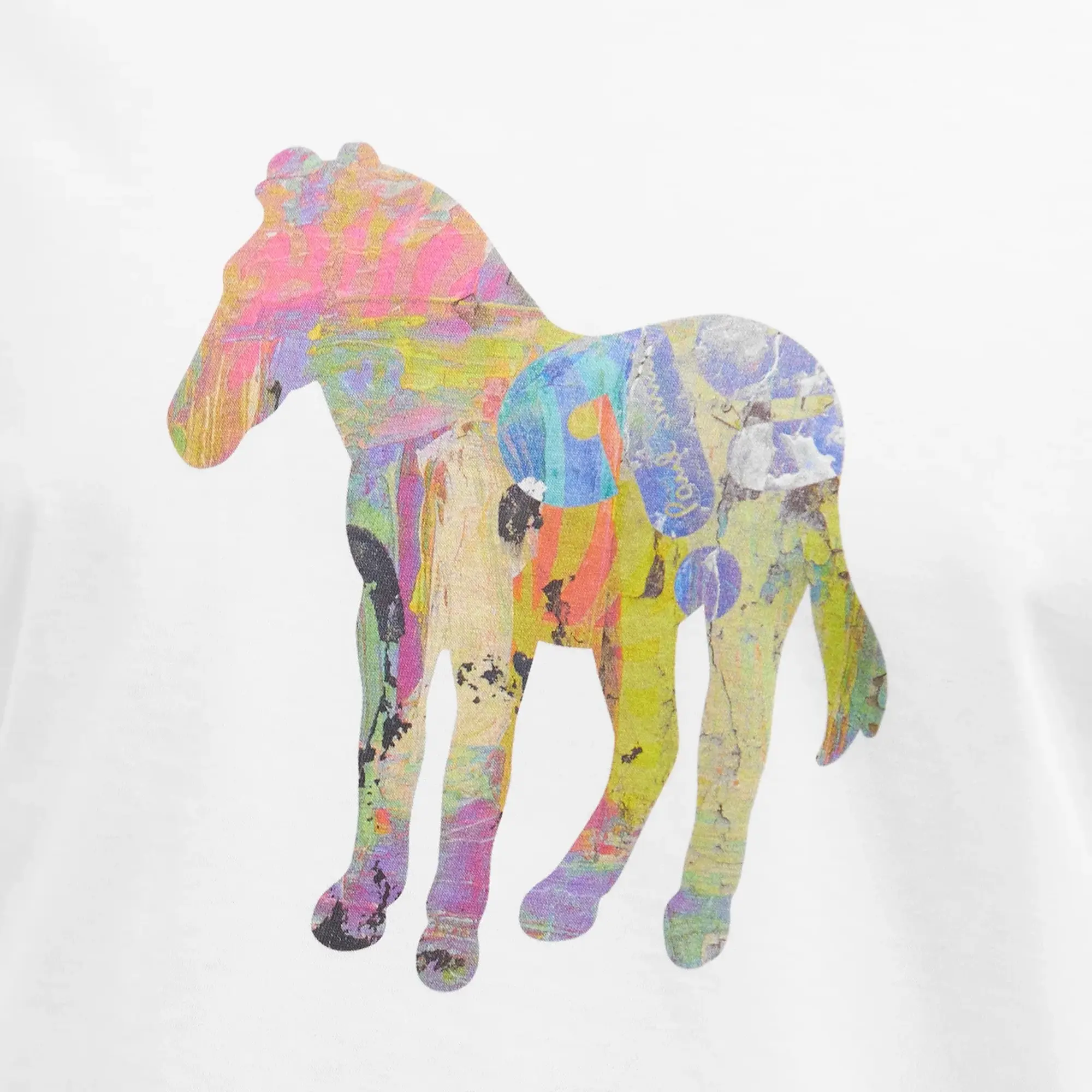 Paul Smith Men's Zebra Craft T-Shirt White