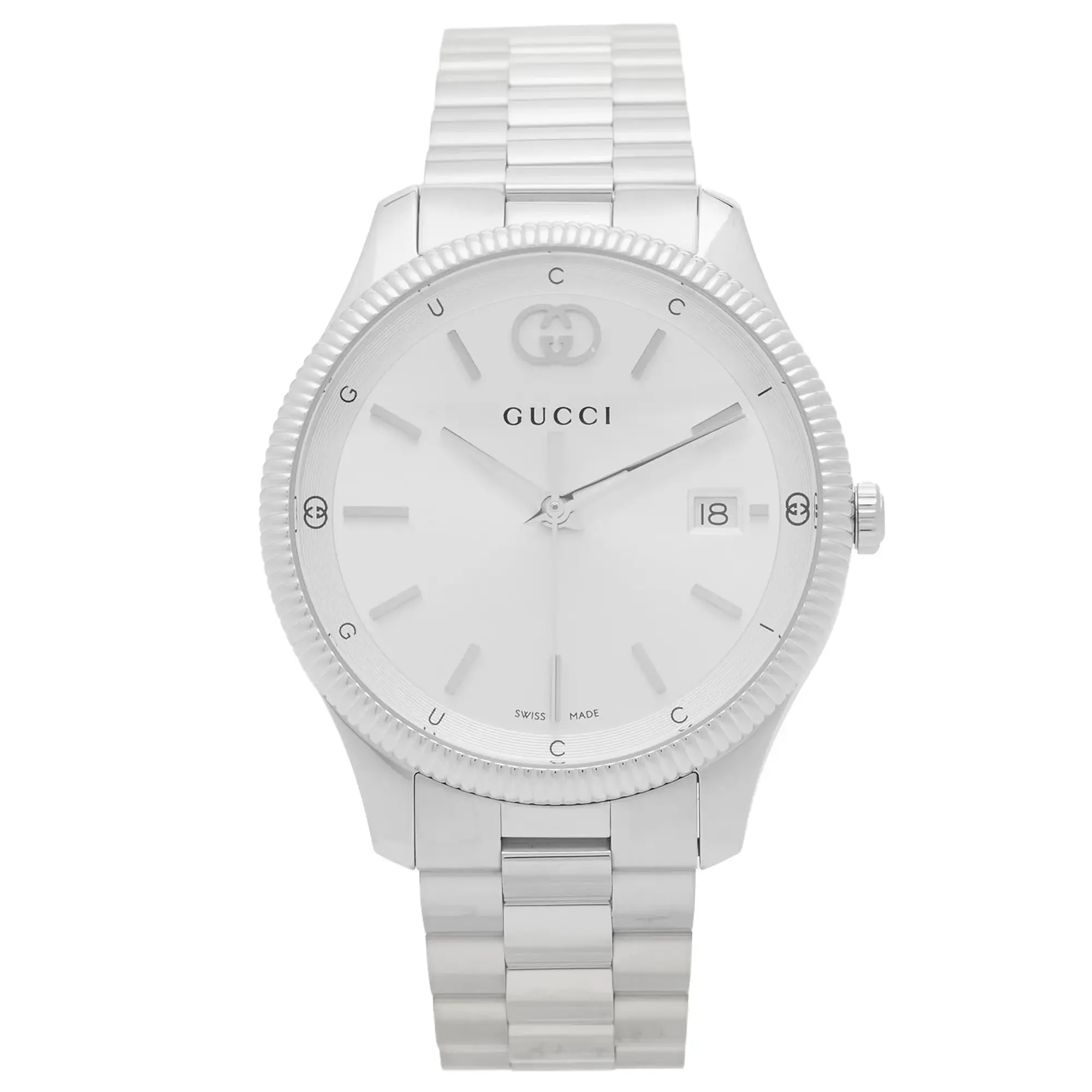 Gucci G-Timeless Watch 40mm Silver