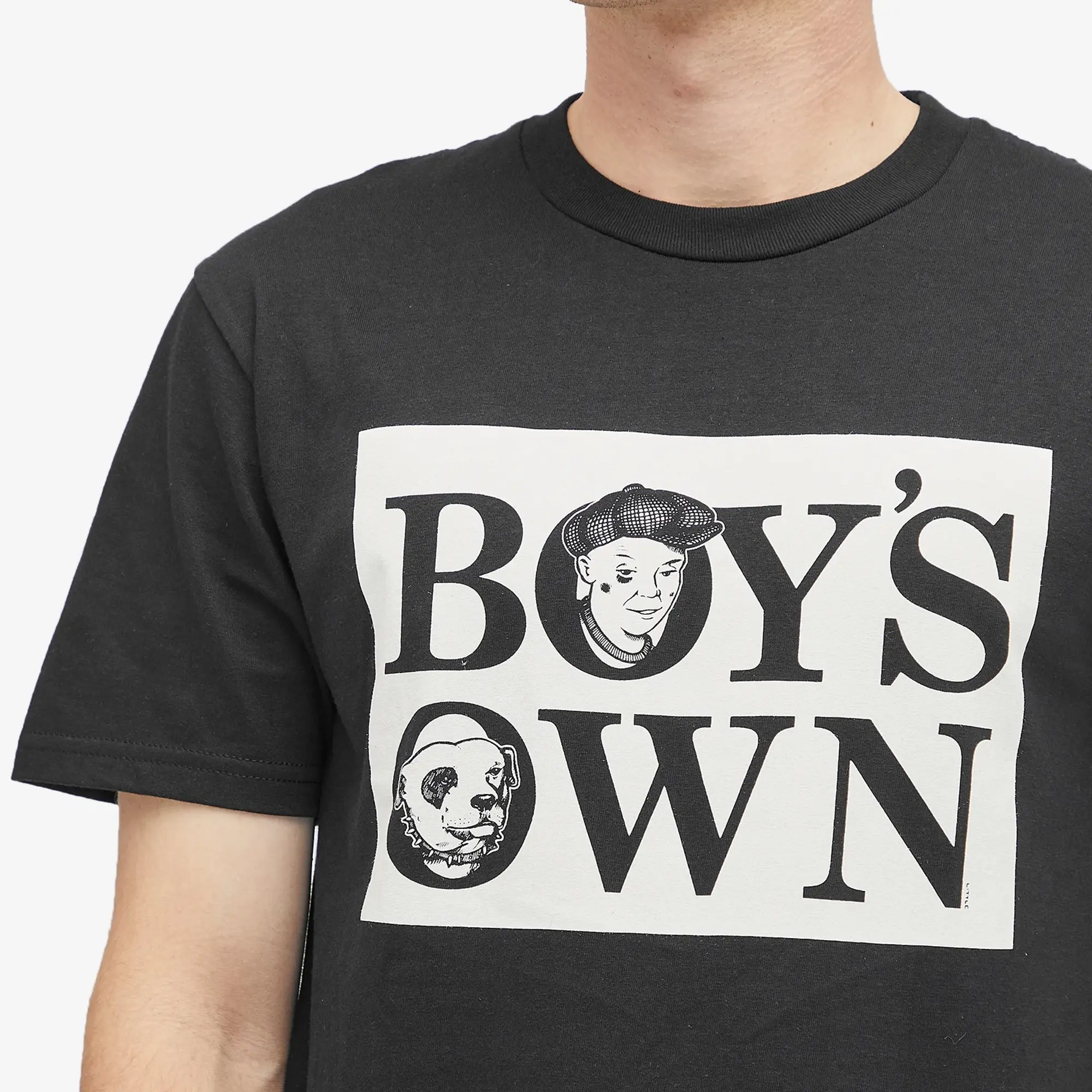 Boys Own Men's Boy’S Own Classic Box Logo T Shirt Black