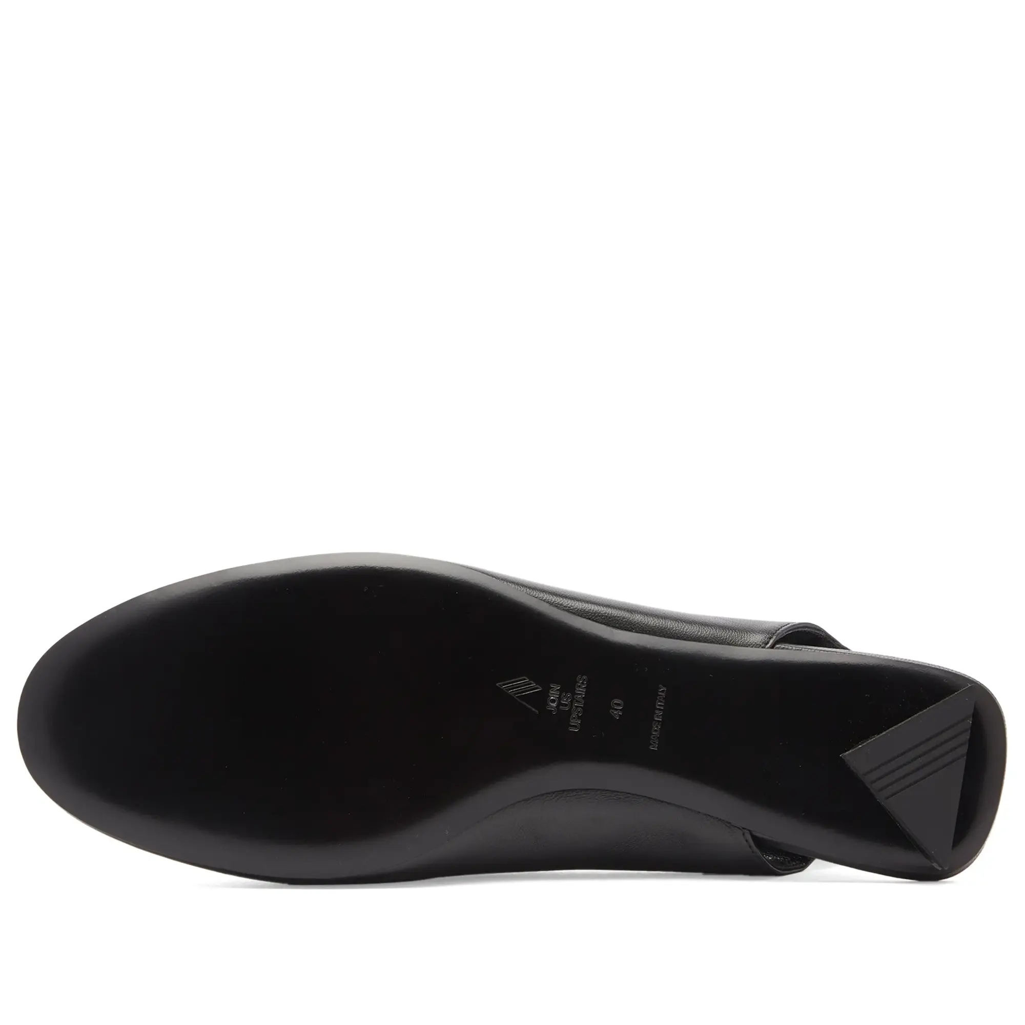 The Attico Women's Cloe Ballerina Flat Shoes Black