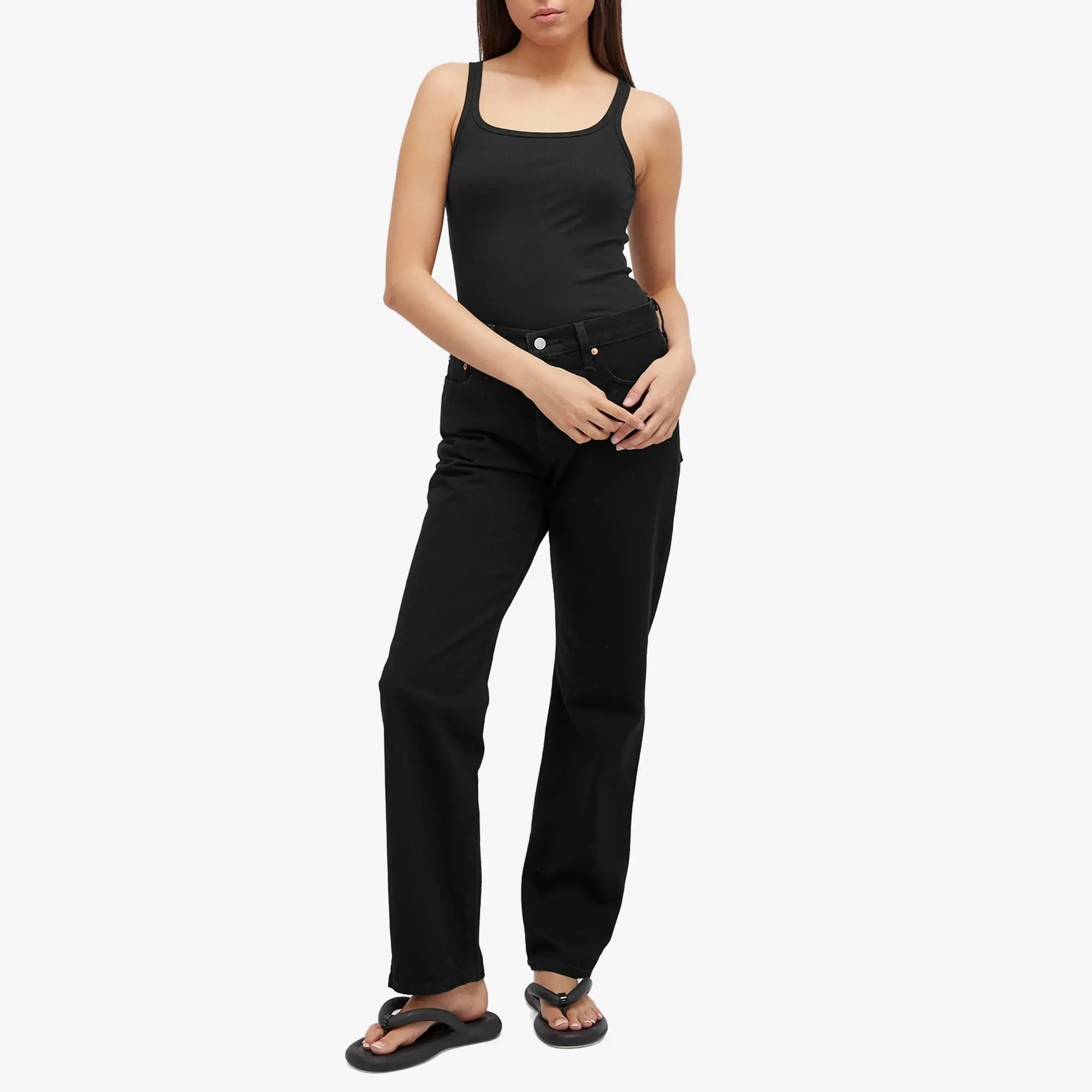 Levi's Women's Straight Leg Black