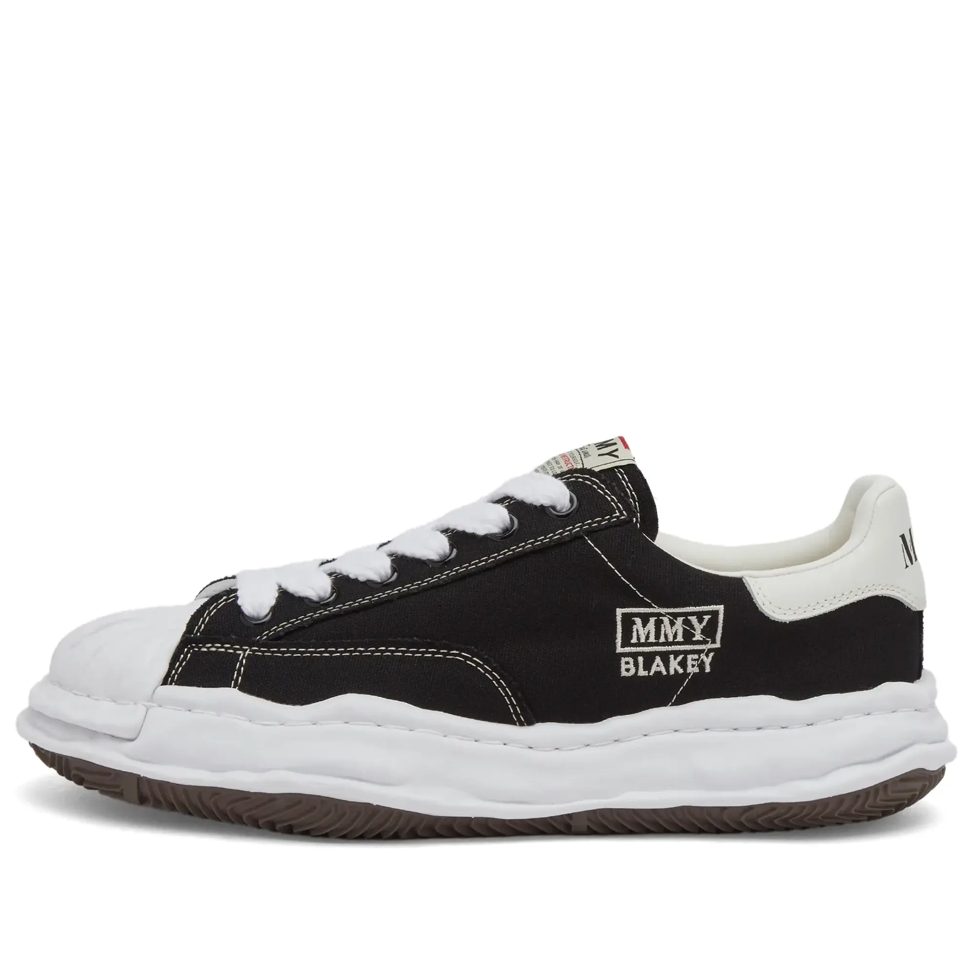 Maison Mihara Yasuhiro Blakey Low Og Canvas Sneaker - Black