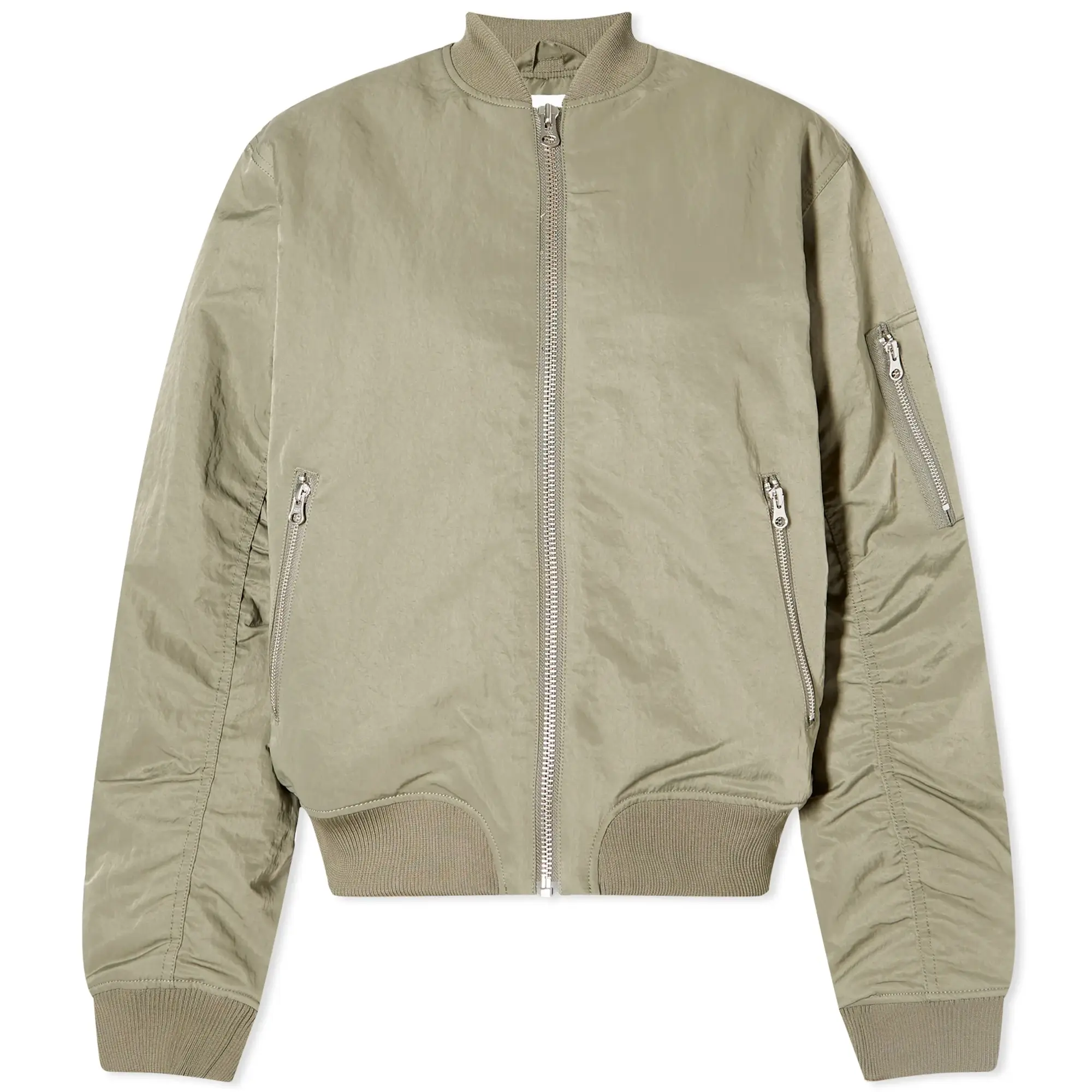 Samsøe Samsøe Women's Mae Bomber Jacket Dusty Olive