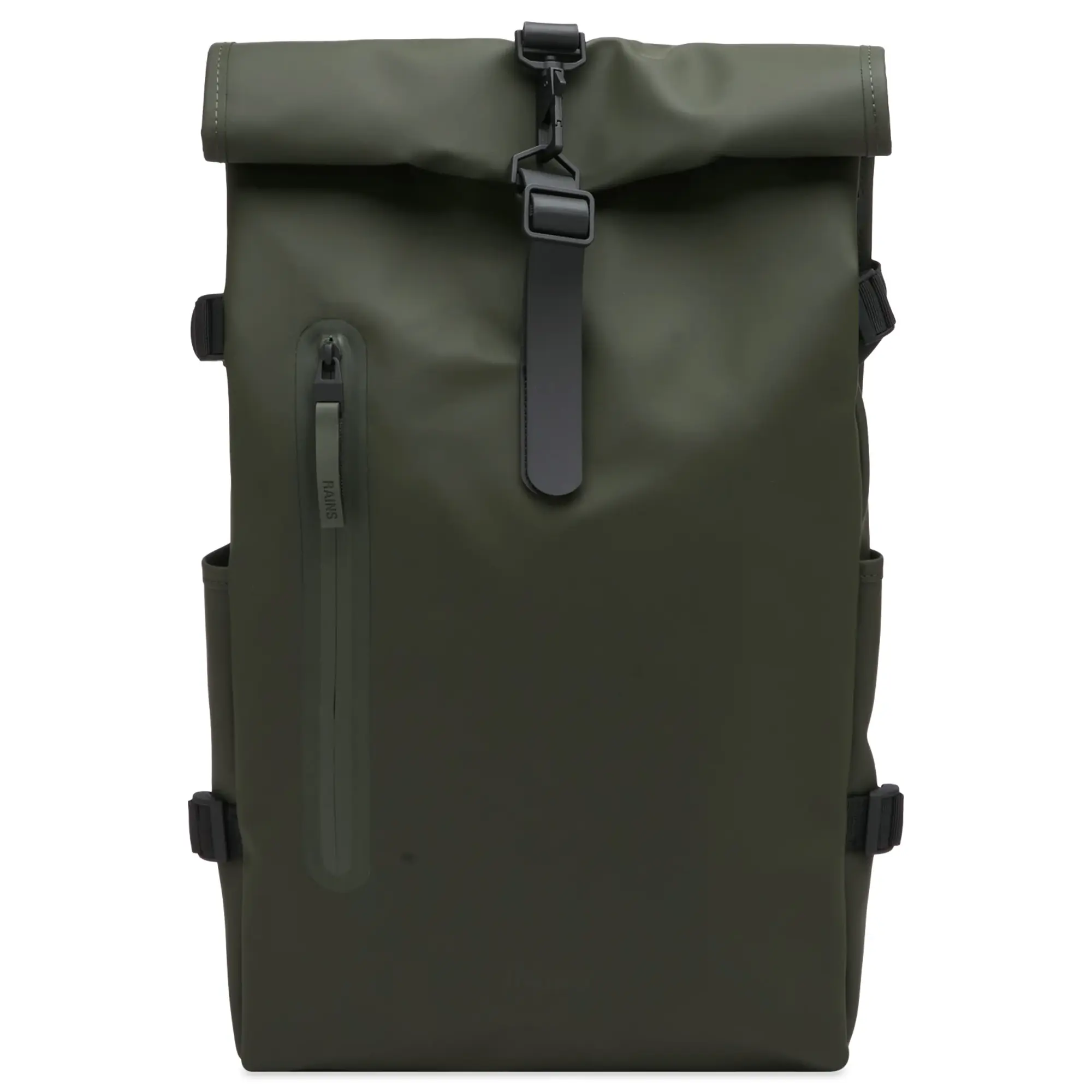 Rains Rolltop Rucksack, Green, Large
