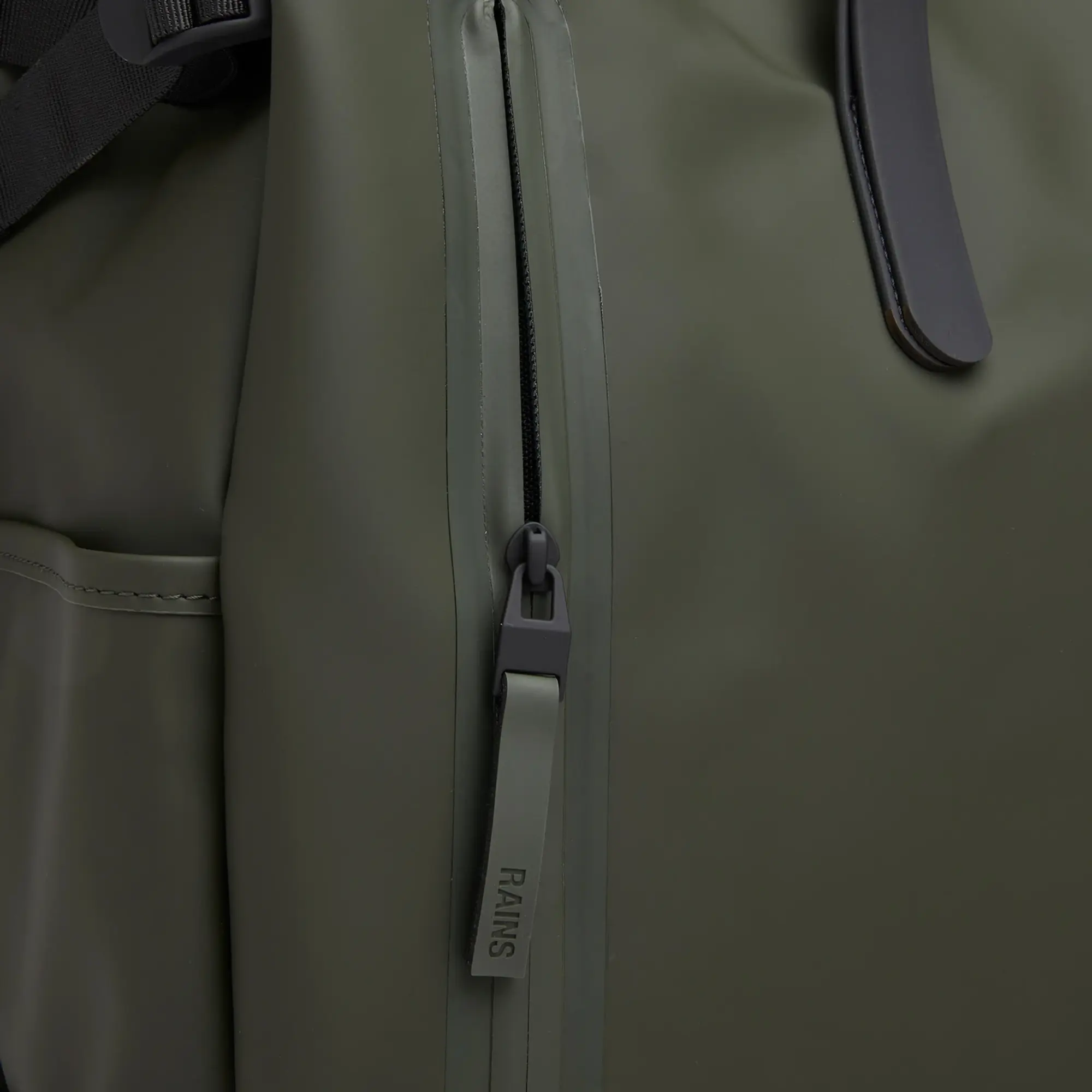 Rains Rolltop Rucksack, Green, Large