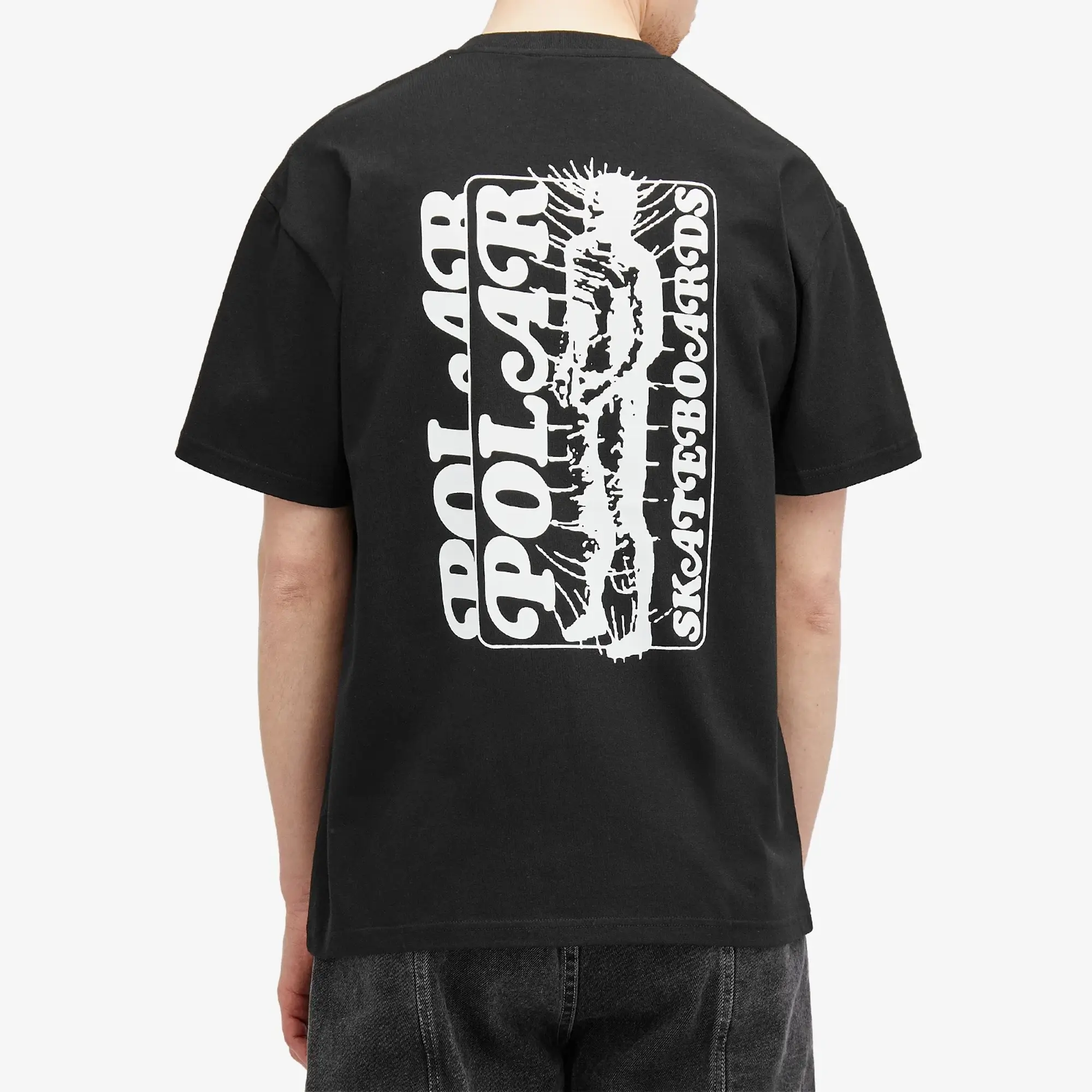 Polar Skate Co. Polar Skate Co Fields T-Shirt - Black