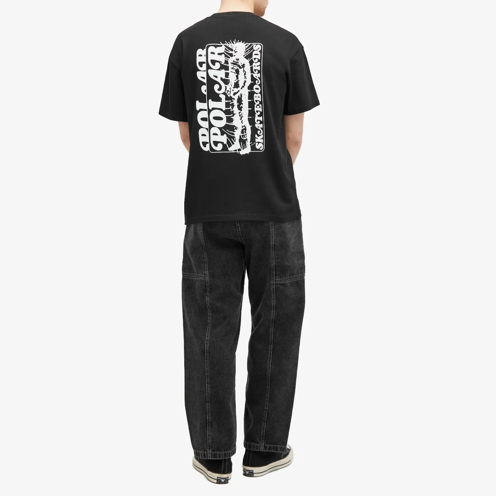 Polar Skate Co. Polar Skate Co Fields T-Shirt - Black