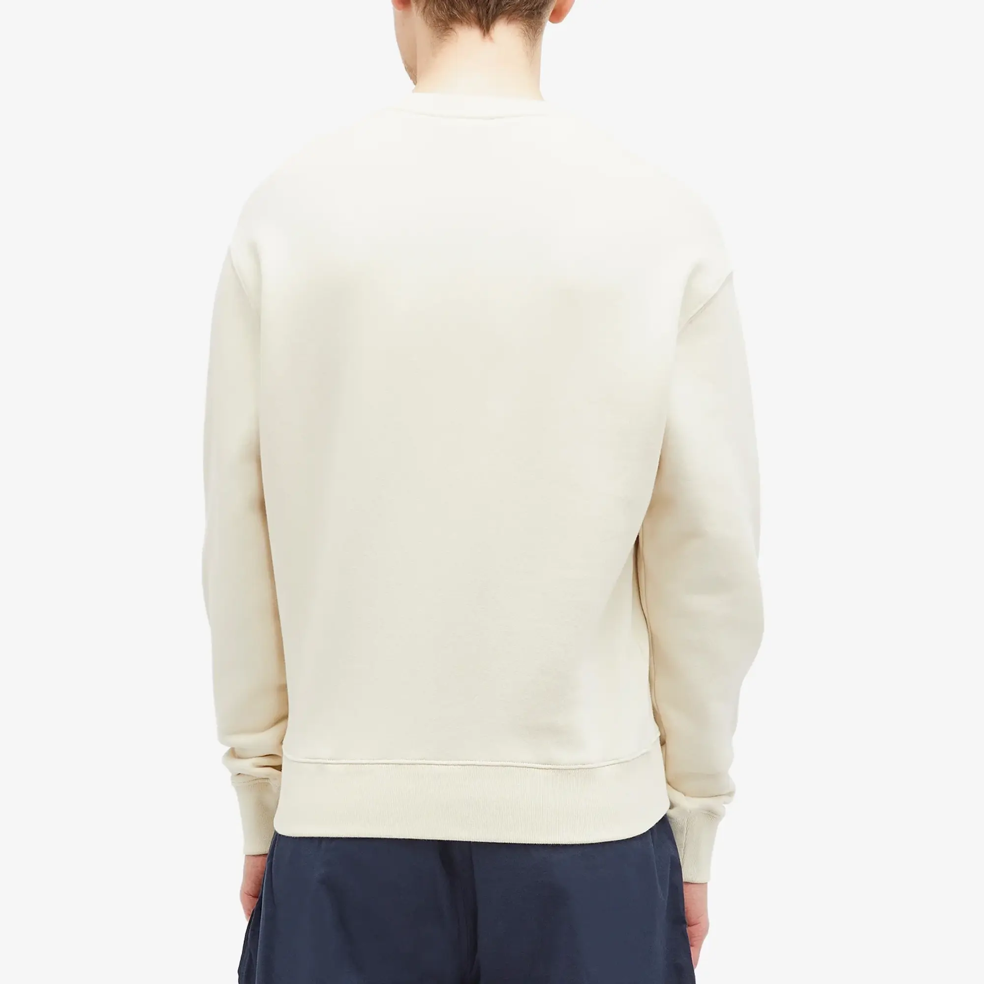 Maison Kitsuné Maison Kitsune Floating Flower Comfort Sweatshirt Men Sweatshirts Beige