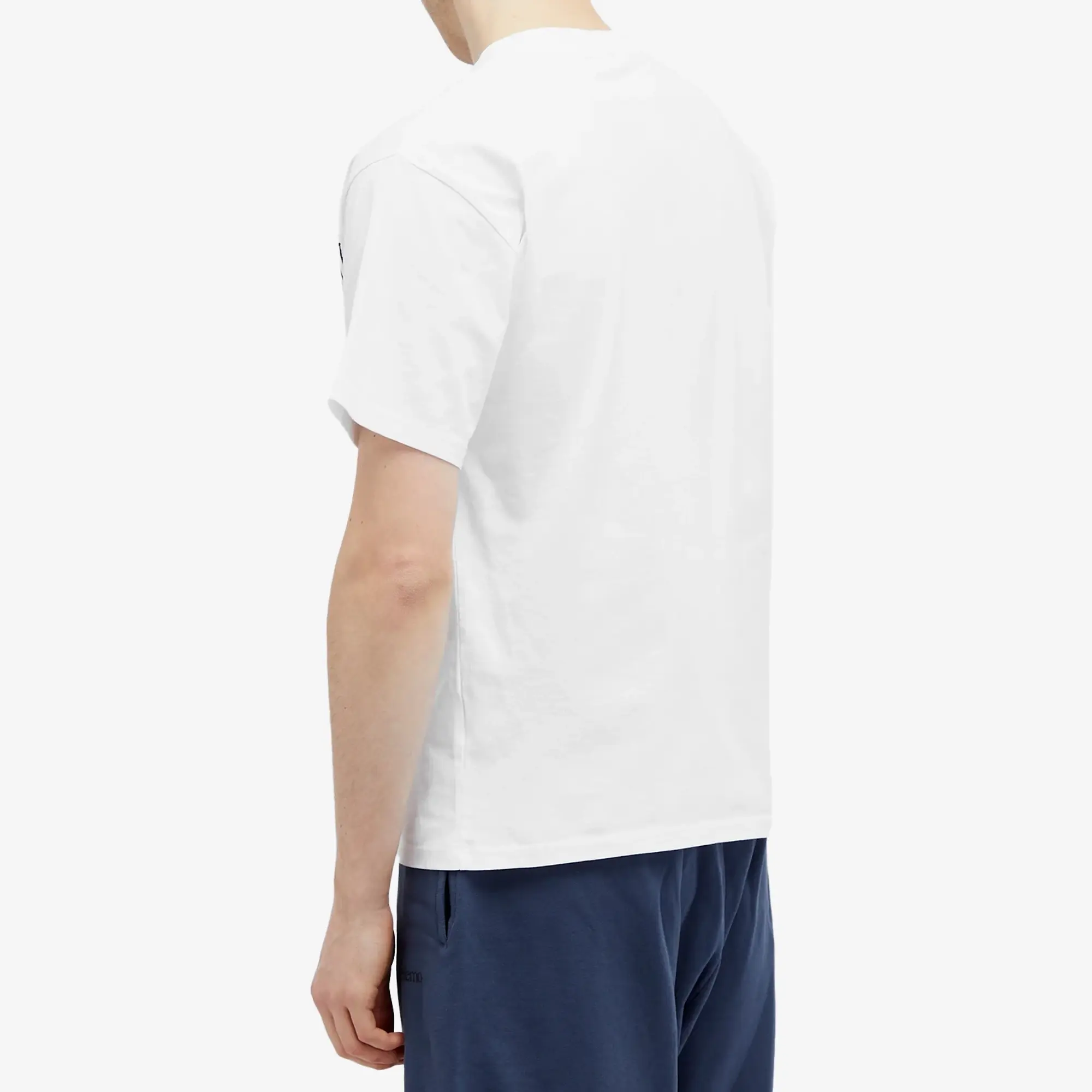 No Problemo Zip Logo T-Shirt, White