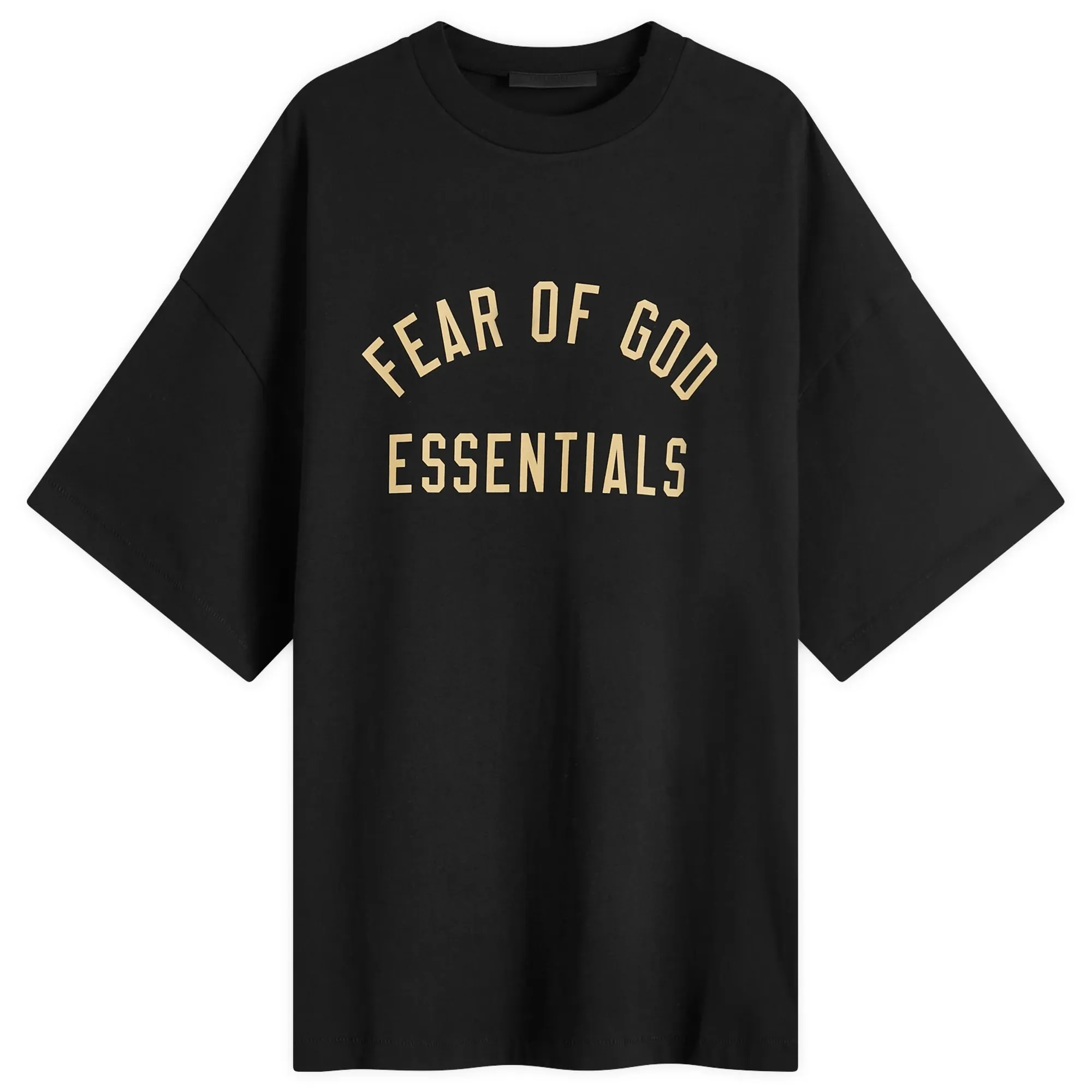 Fear of God ESSENTIALS Men's Jersey Crewneck T-Shirt Black