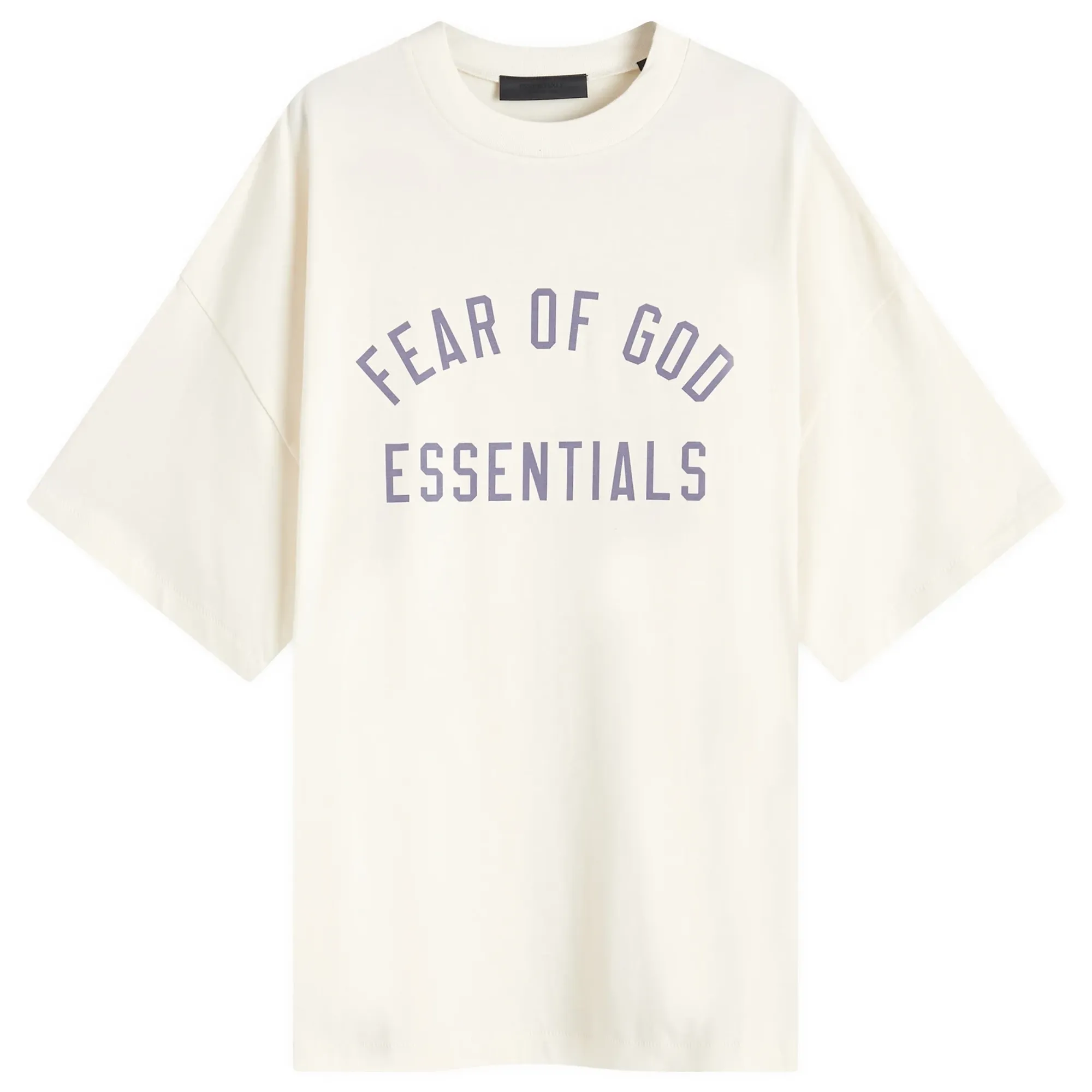 Fear Of God Essentials Jersey Crewneck Tee Men Shortsleeves Beige