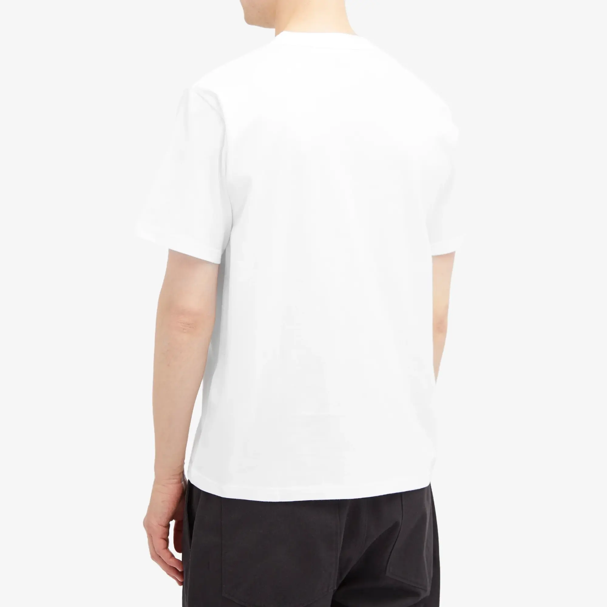 Armor-Lux Armor Lux Cotton Crew Neck T-Shirt, Blanc