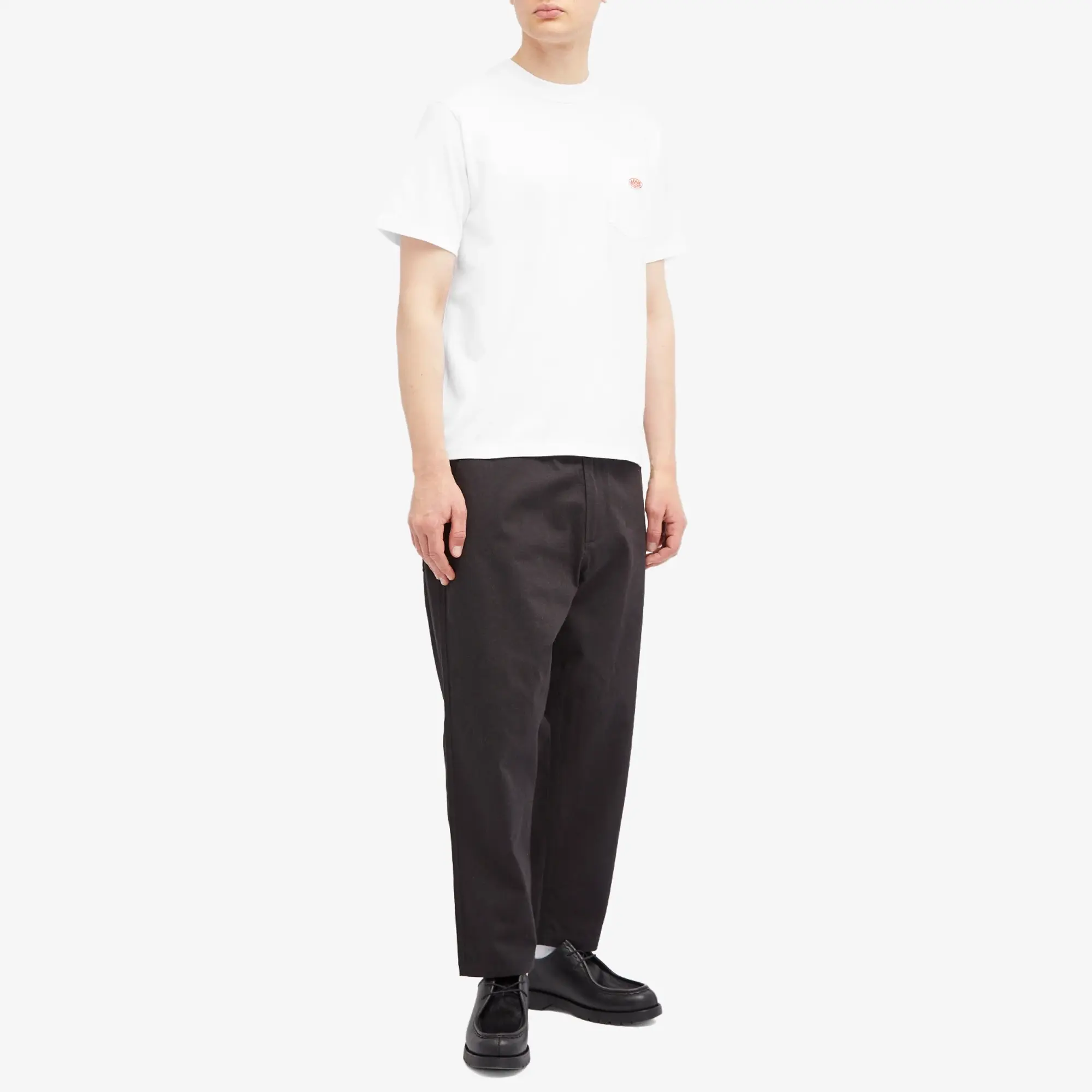 Armor-Lux Armor Lux Cotton Crew Neck T-Shirt, Blanc