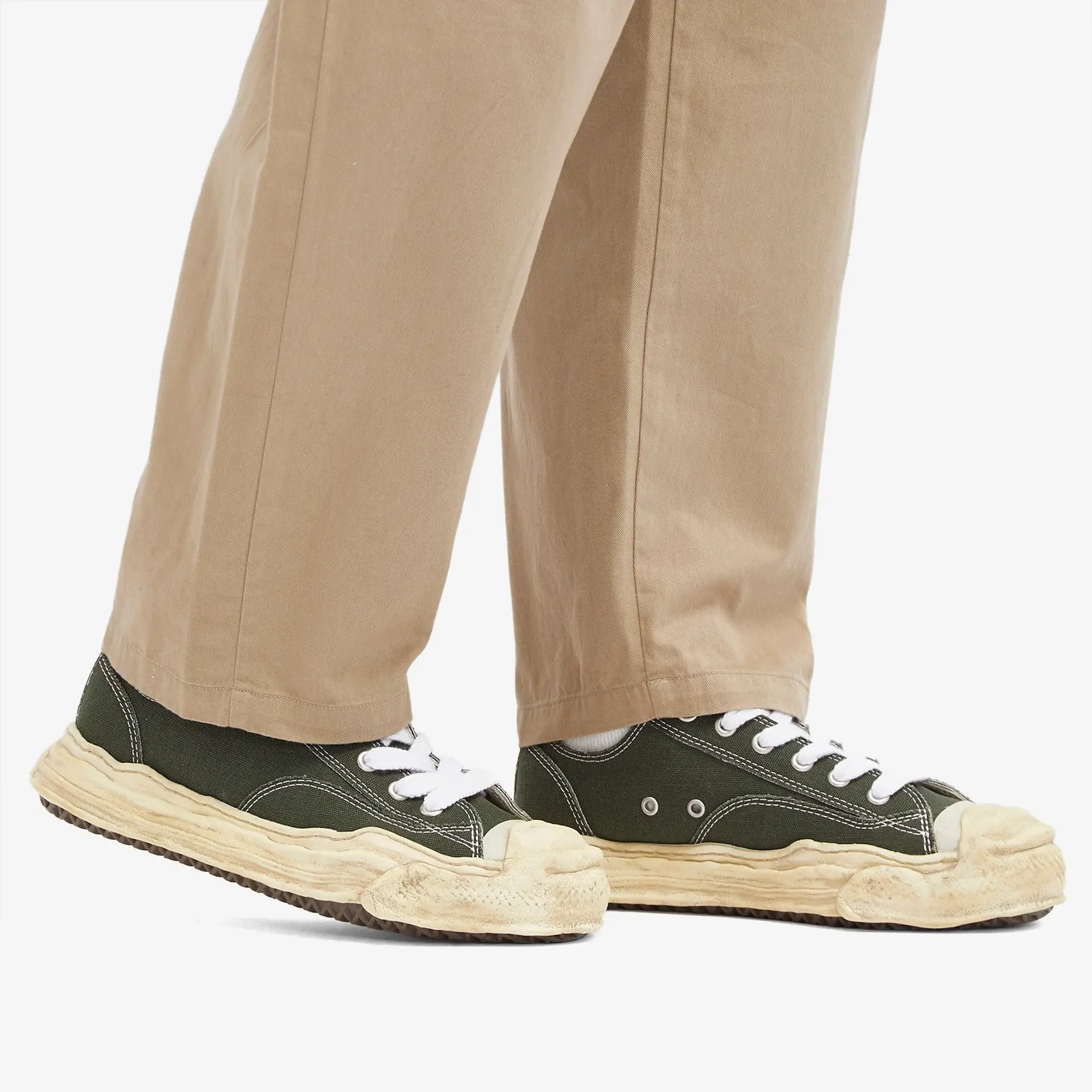 Maison Mihara Yasuhiro Hank Low Og Canvas Sneaker - Gray