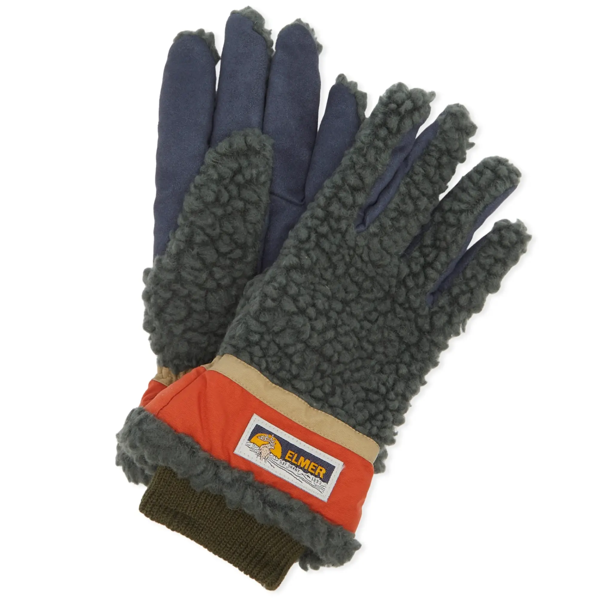 Elmer Gloves Elmer By Swany Teddy-5Fgr Men Gloves Green