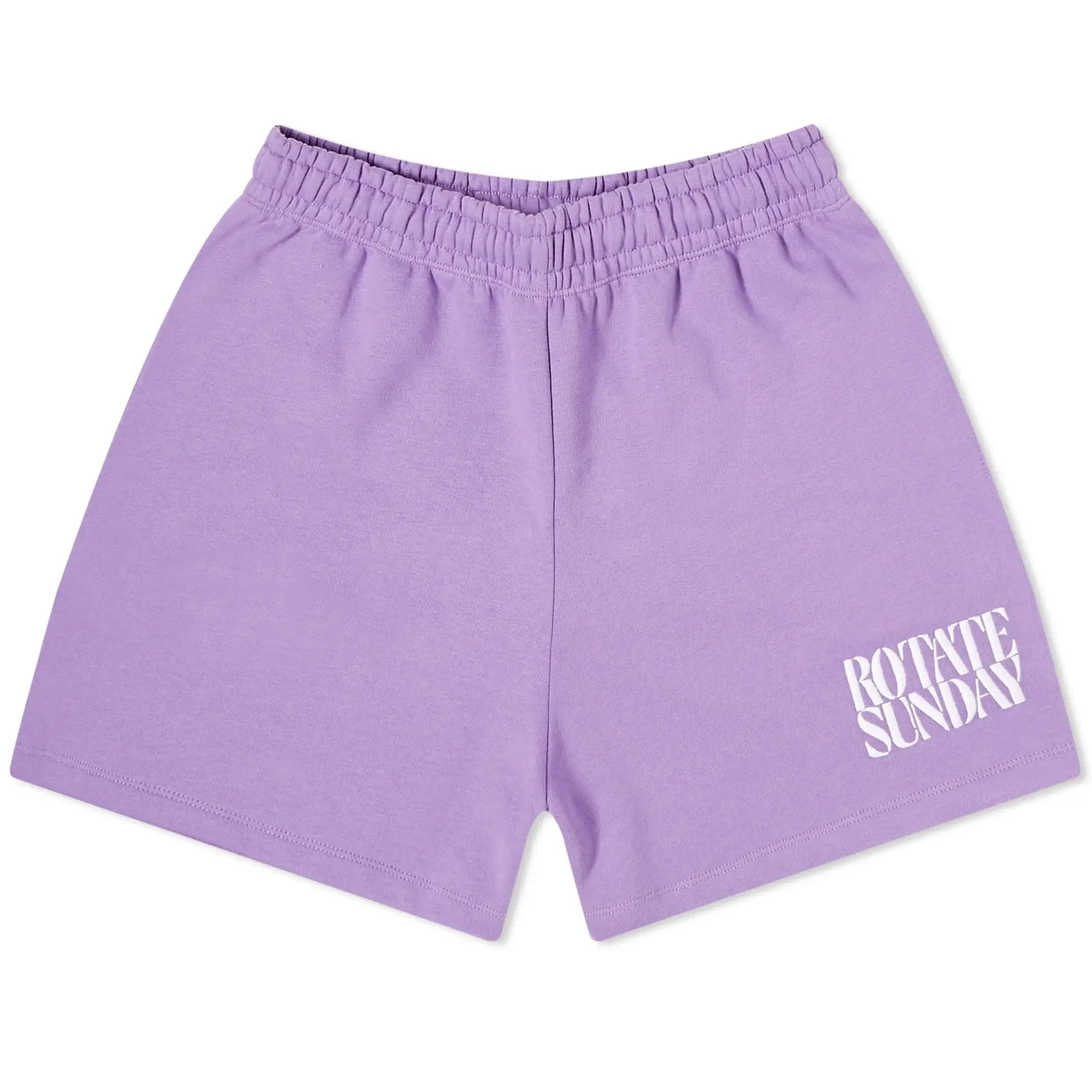 Rotate Birger Christensen Sweat Elasticated Shorts Women Sport & Team Shorts Purple