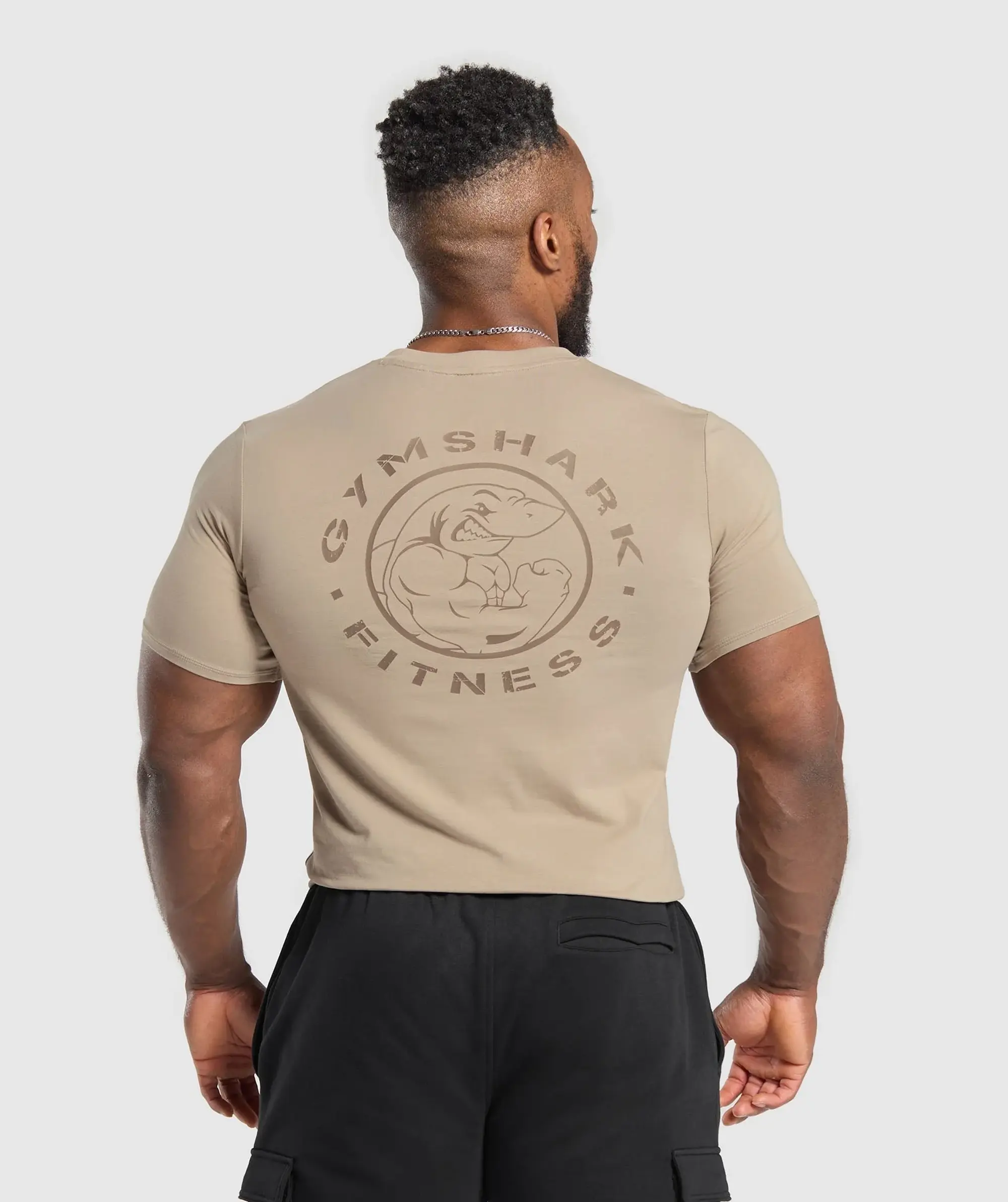 Gymshark Legacy T-Shirt - Cement Brown