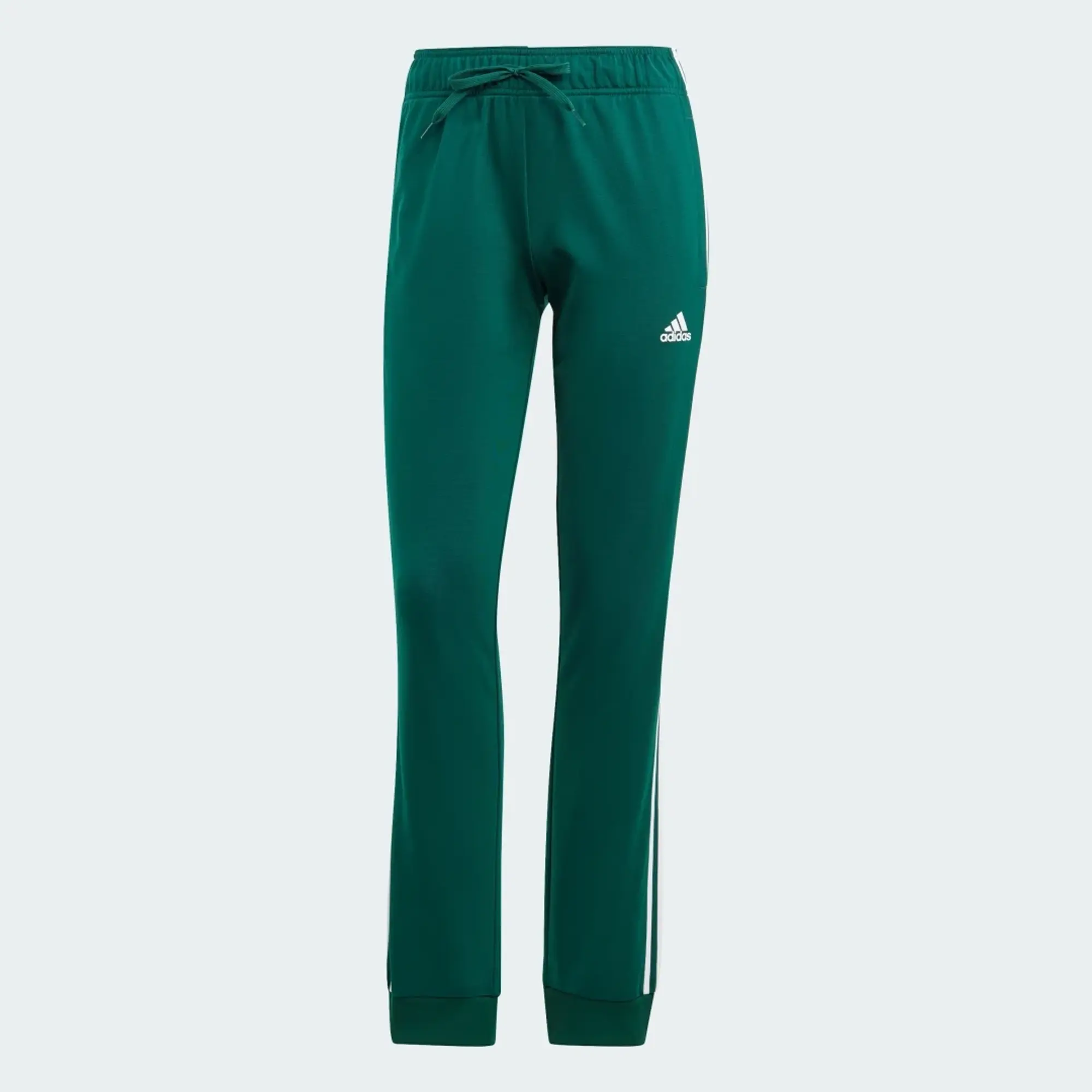 adidas Primegreen Essentials Warm-Up Slim Tapered 3-Stripes Track Tracksuit Bottoms
