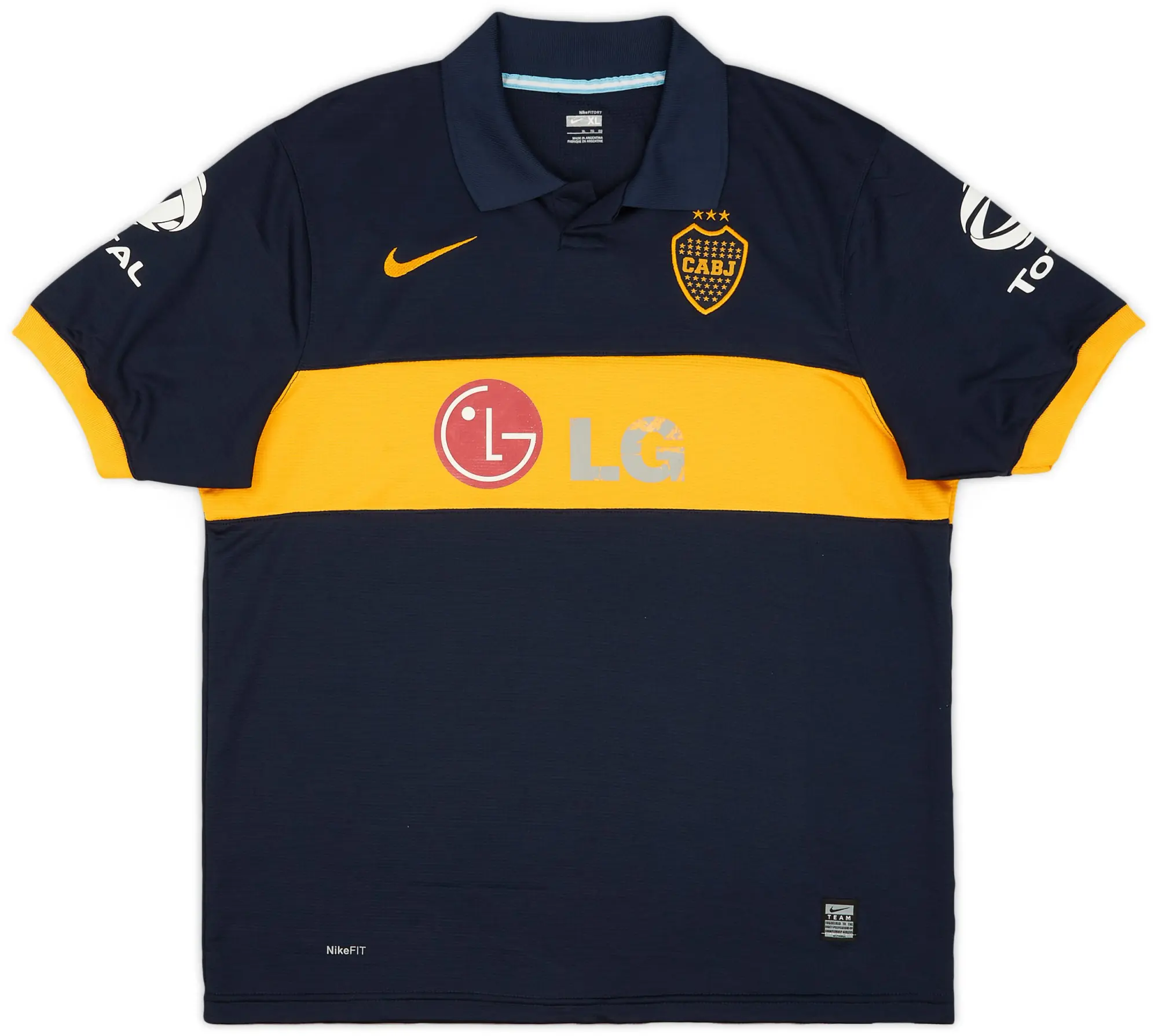 Nike 2009-10 Boca Juniors Home Shirt - 5/10 - (XL)