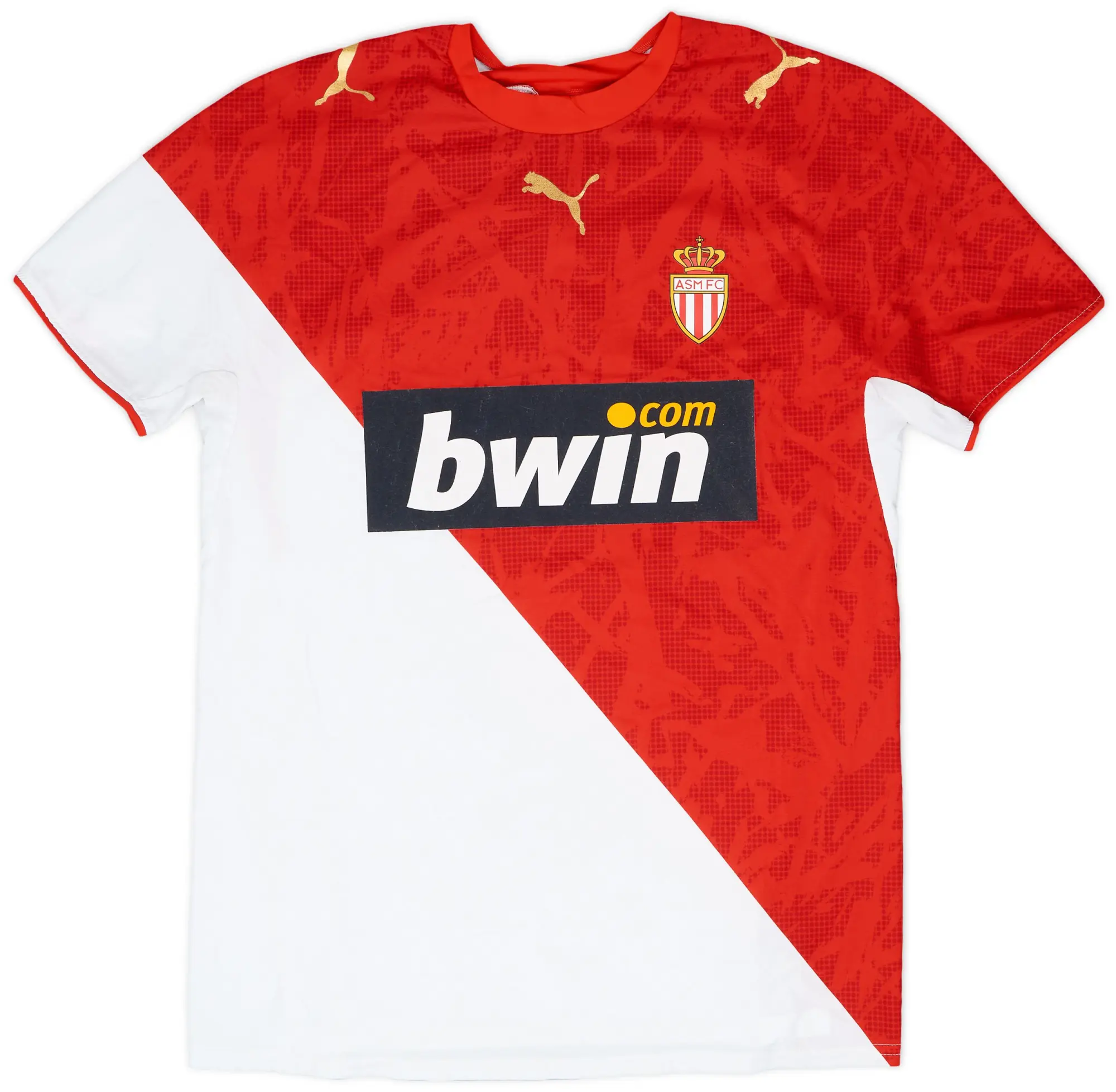 Puma 2006-07 Monaco Player Issue Home Shirt - 6/10 - (L)