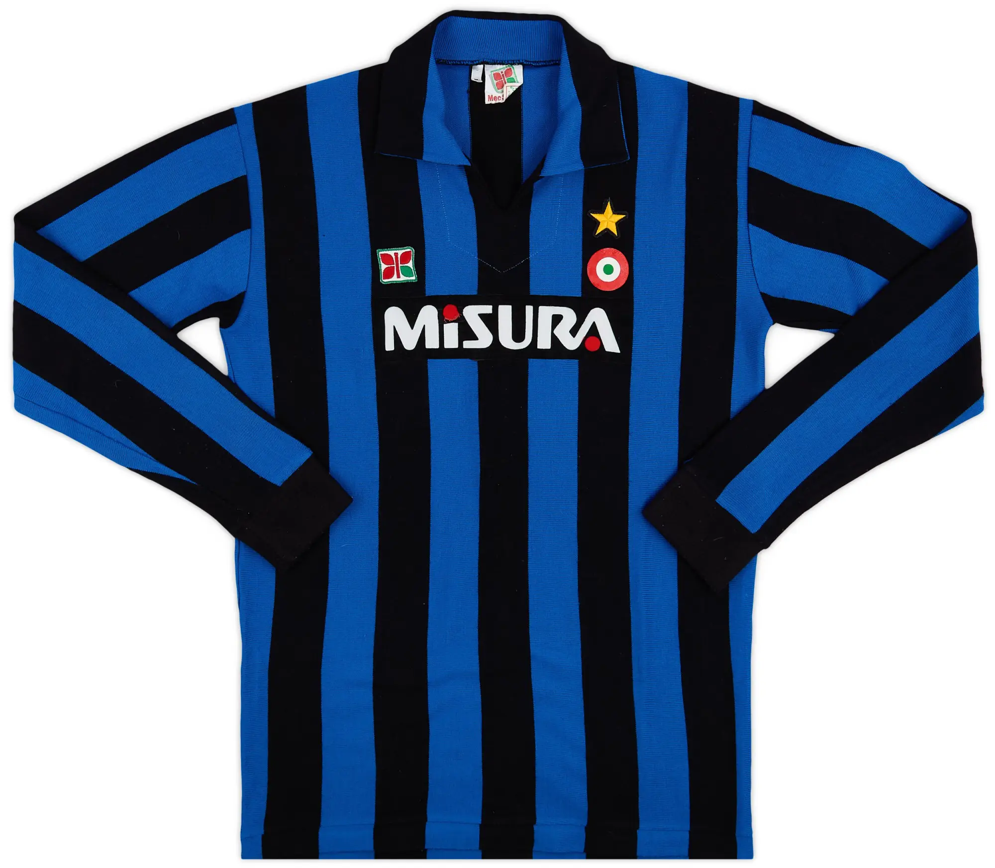 1983-86 Inter Milan Home L/S Shirt - 8/10 - (L)