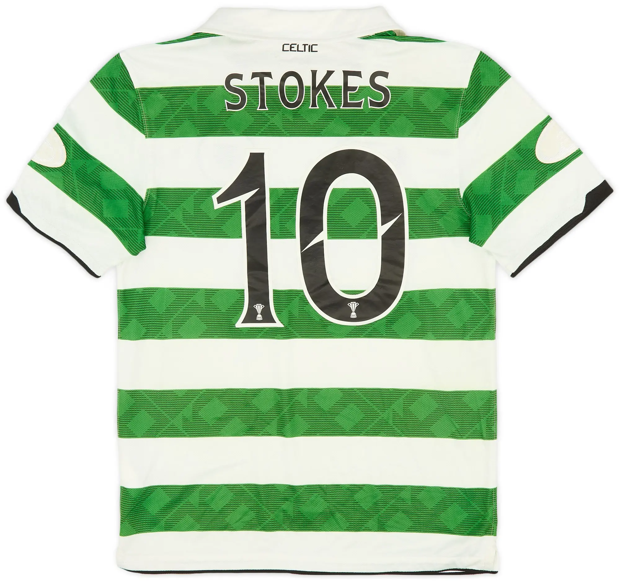 Nike 2010-12 Celtic Home Shirt Stokes #10 - 6/10 - (S)