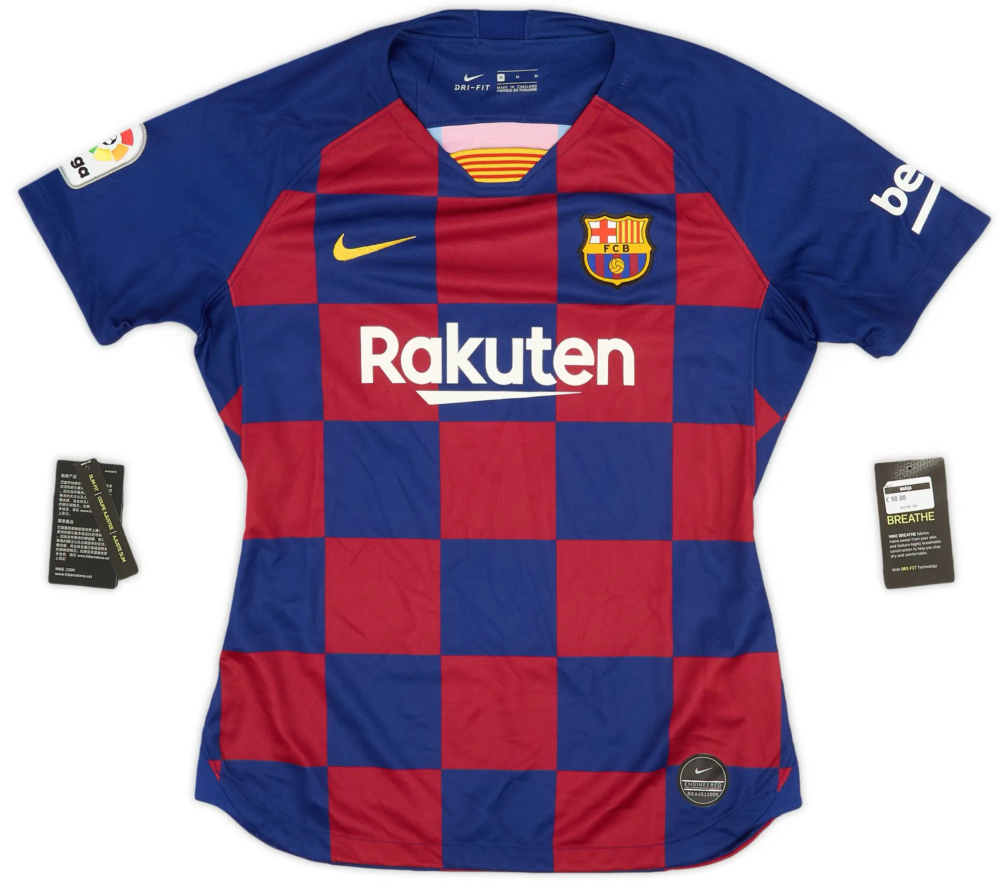 Nike 2019-20 Barcelona Home Shirt (Women's M)