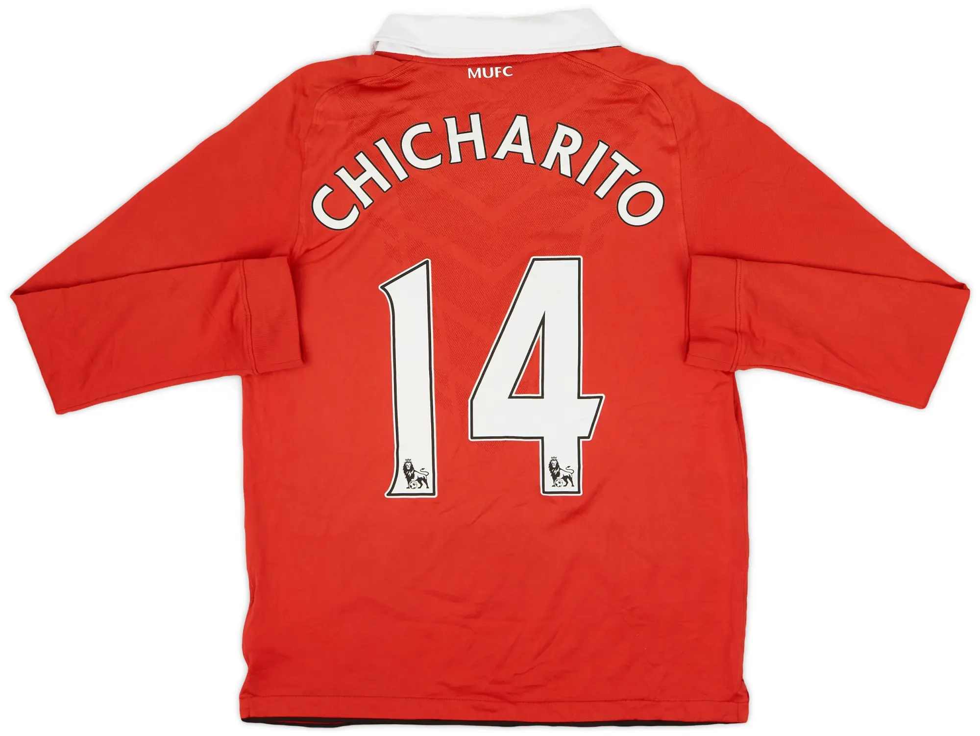Nike Manchester United Boys LS Home Shirt 2010/11