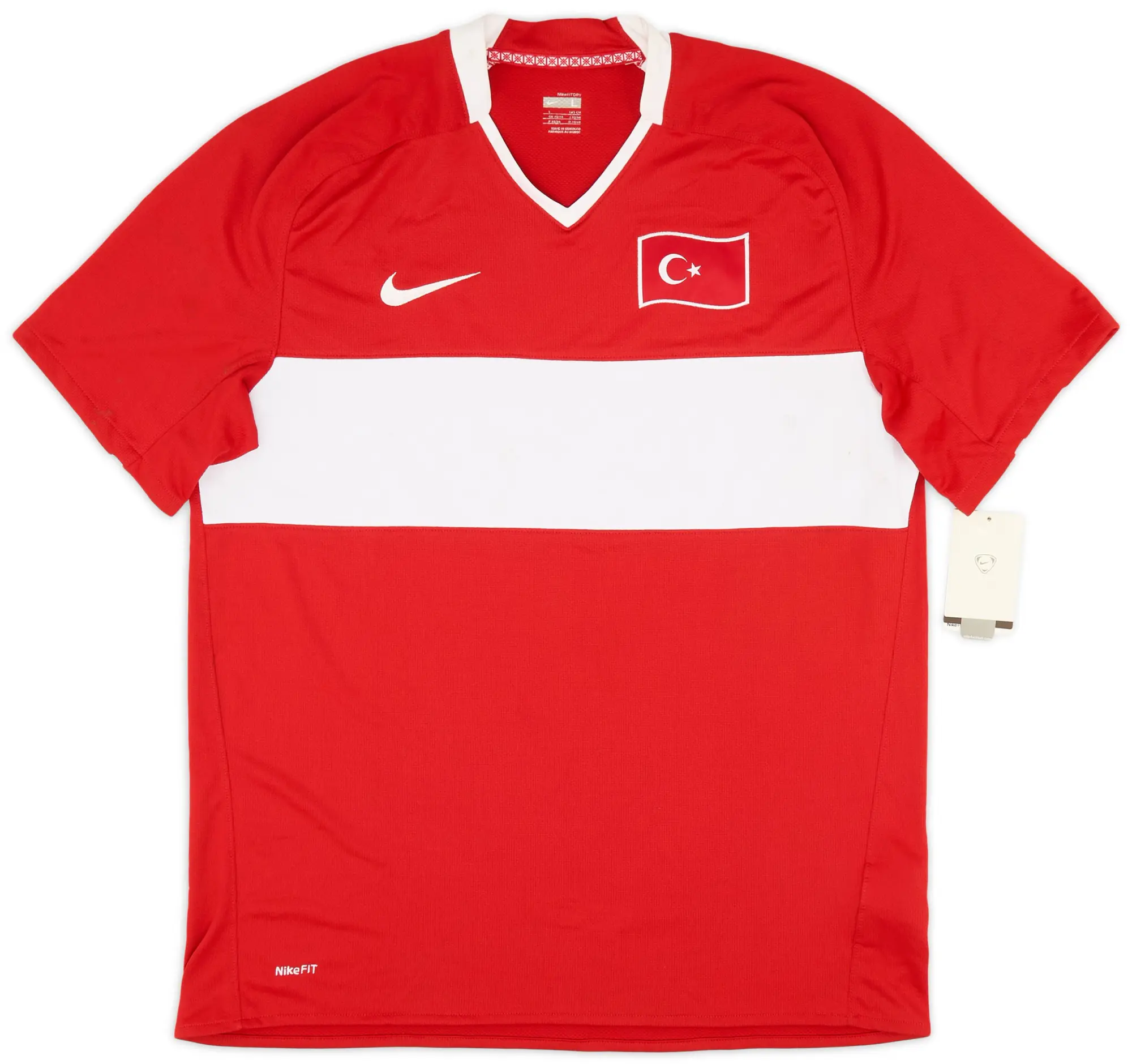 Nike 2008-10 Turkey Home Shirt (L)