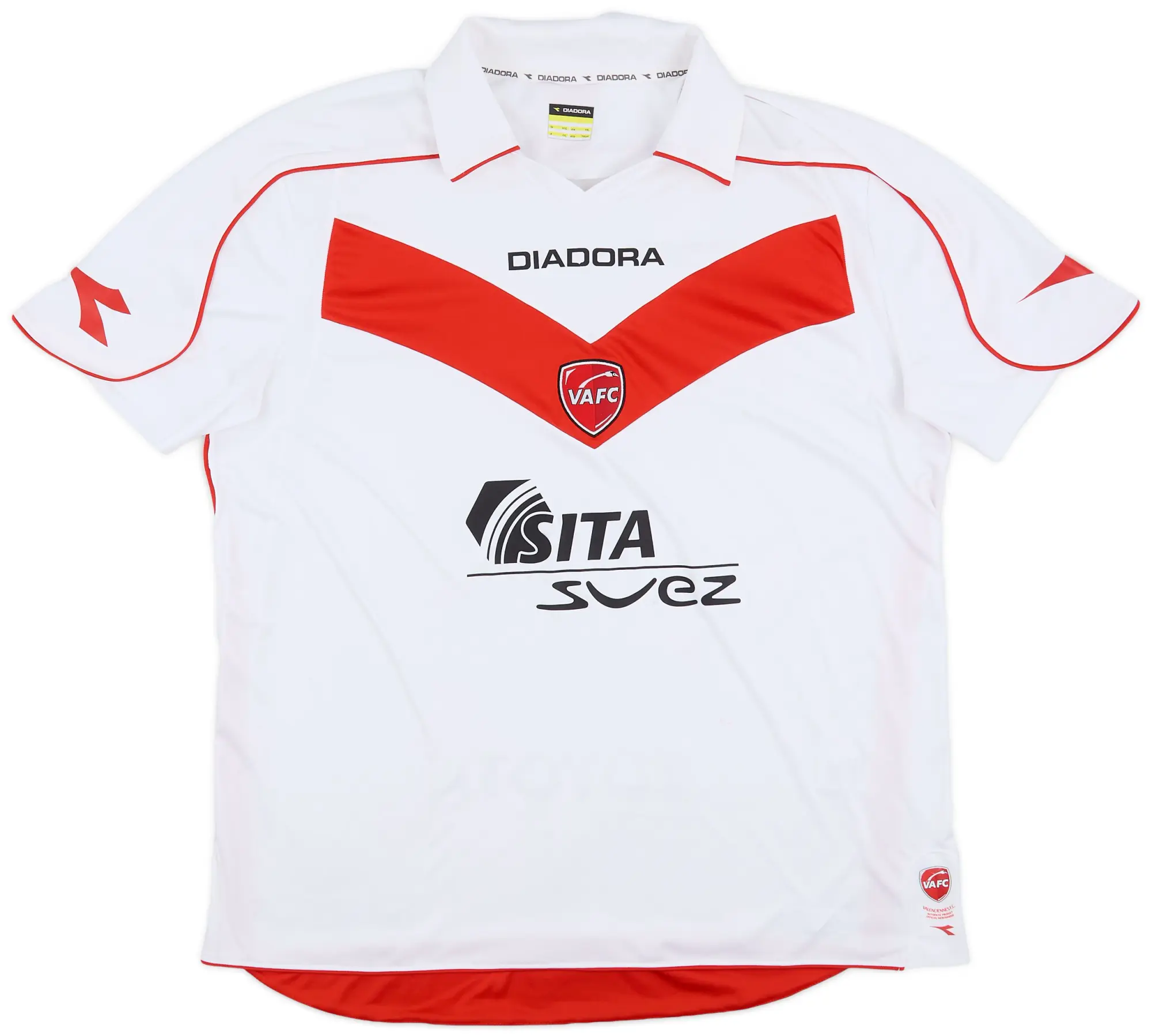 Diadora 2008-09 Valenciennes Away Shirt - 7/10 - (XXL)