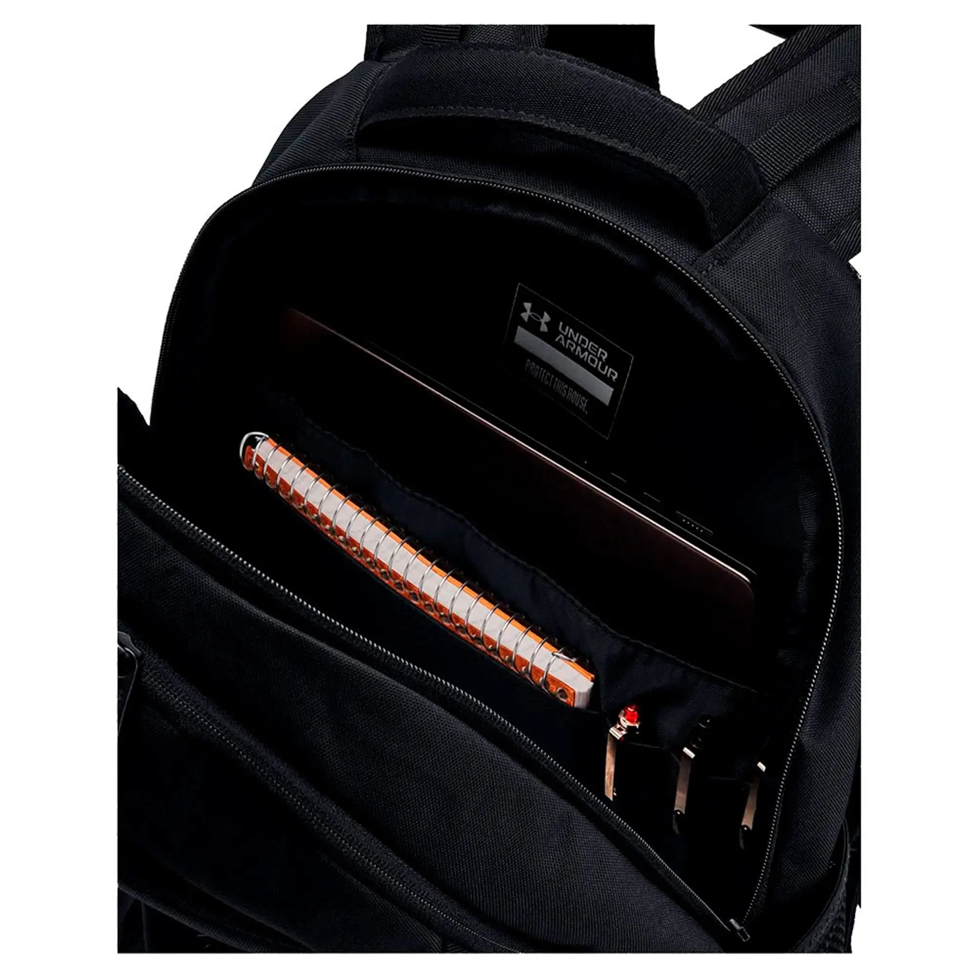 Under Armour  Hustle 6.0 Backpack Black / Black / Black OSFM