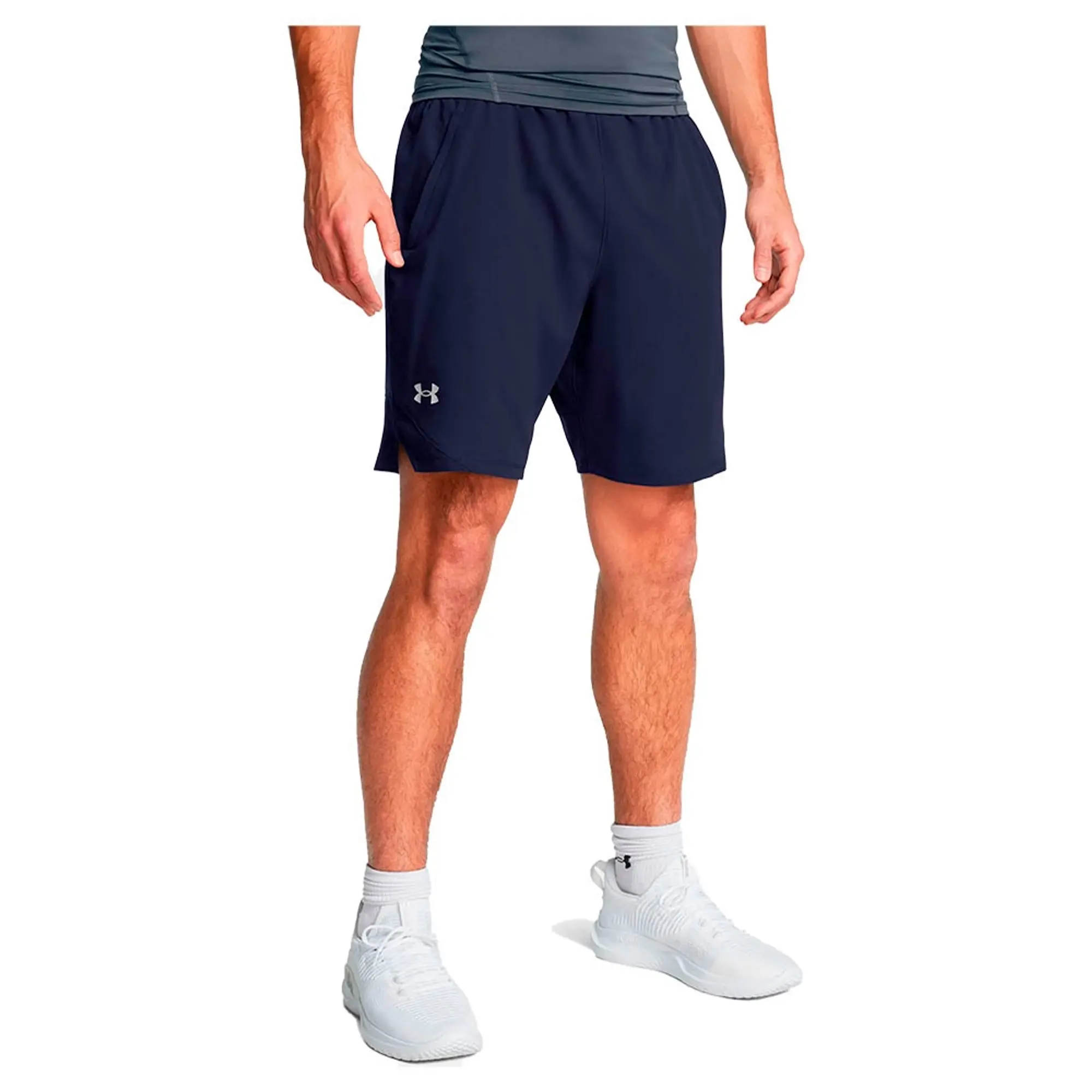 Men's  Under Armour  Vanish Woven Shorts Midnight Navy / Mod Gray M