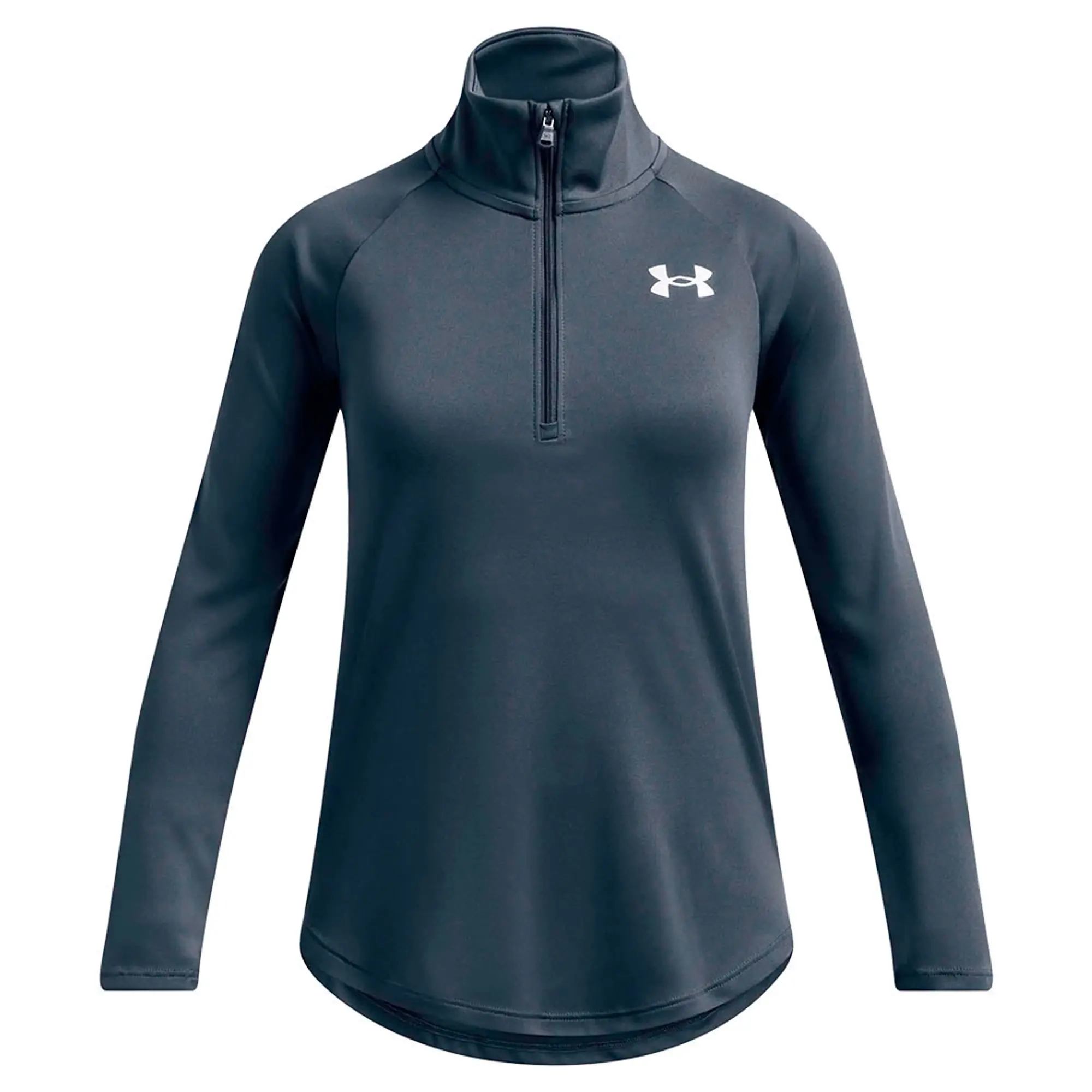 Under Armour Girls' Tech 1/2 Zip Top Junior - Grey