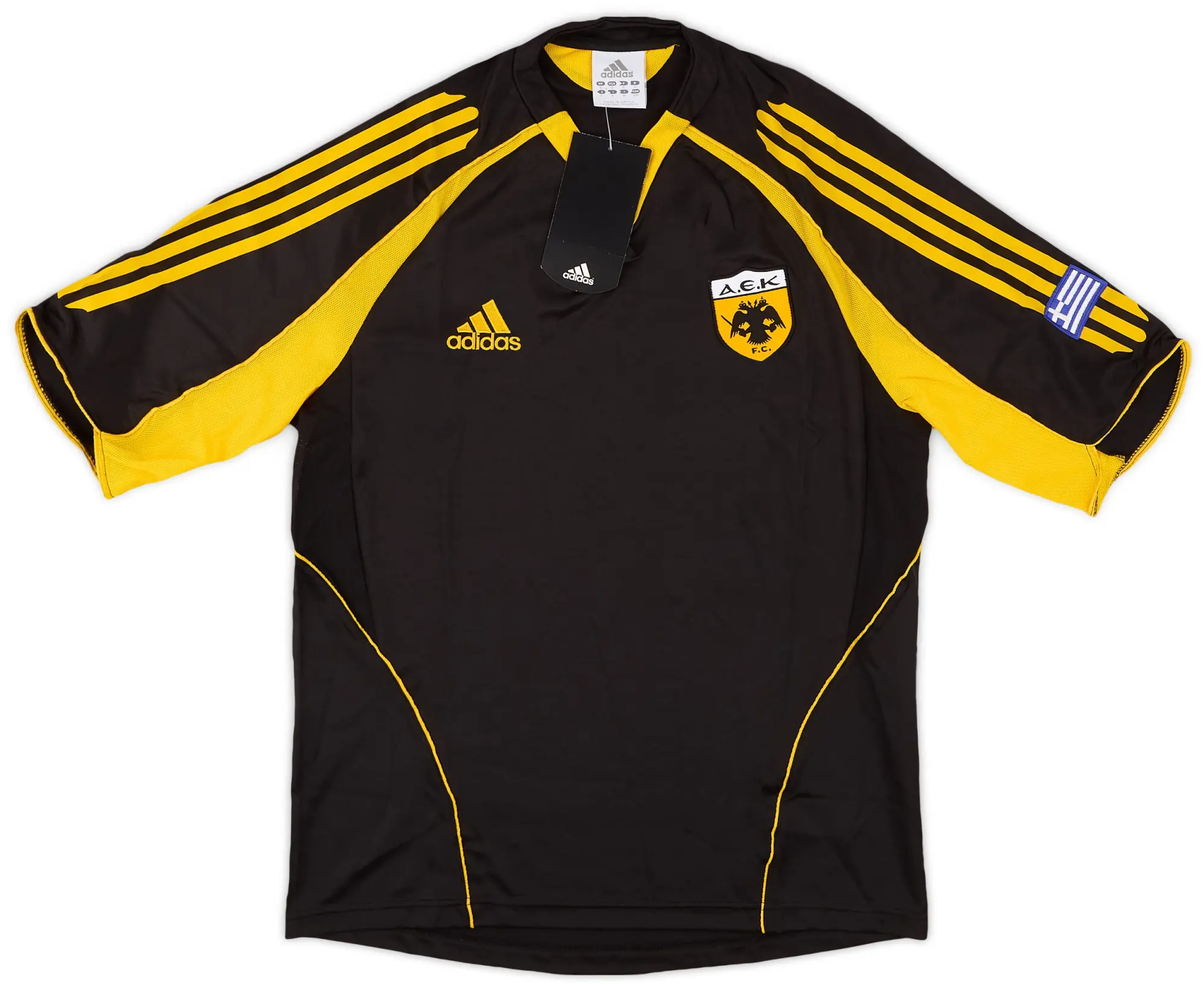 adidas 2005-06 AEK Athens Away Shirt (S)