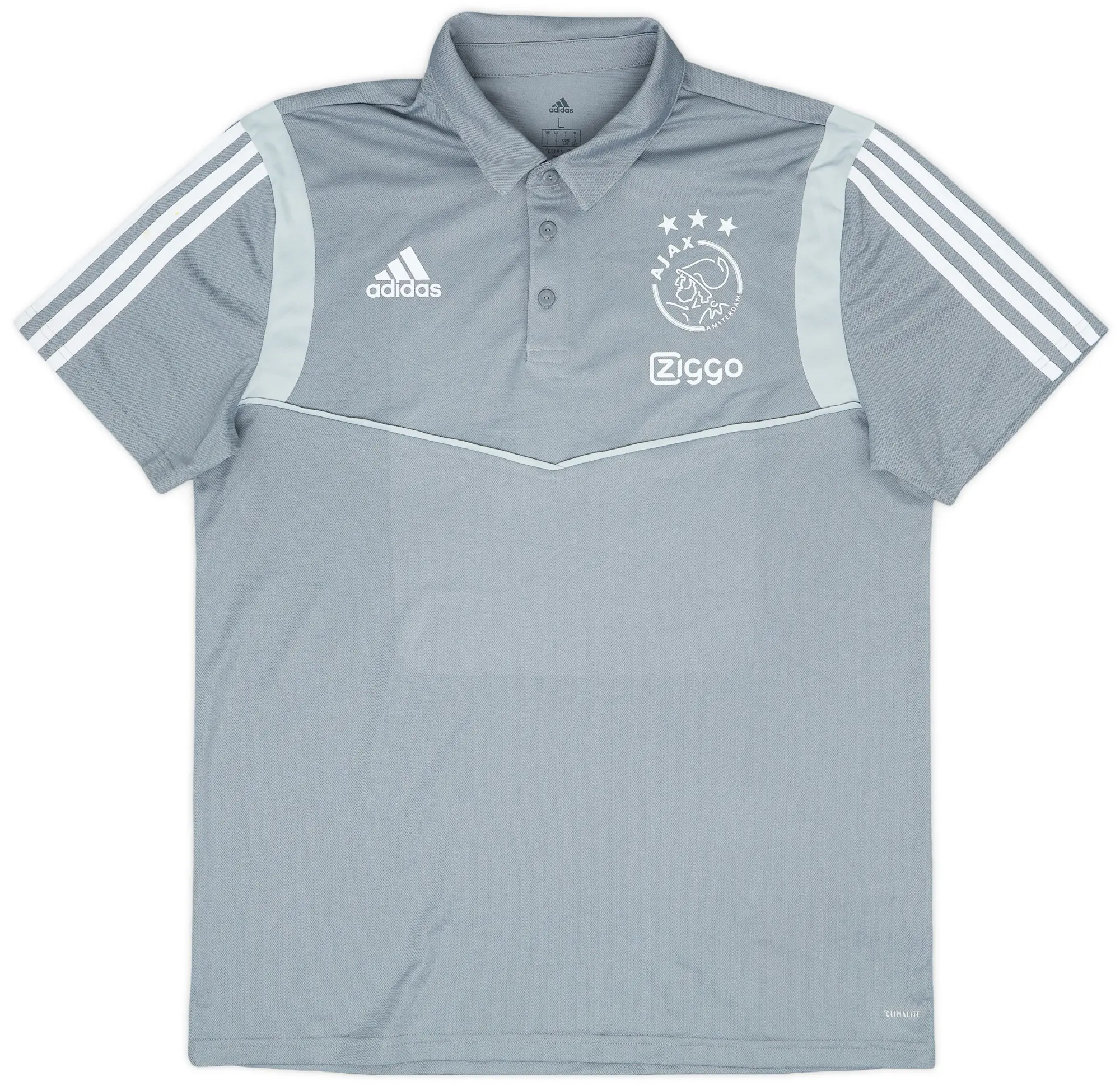 2018-19 Ajax adidas Polo Shirt - 7/10 - (L)