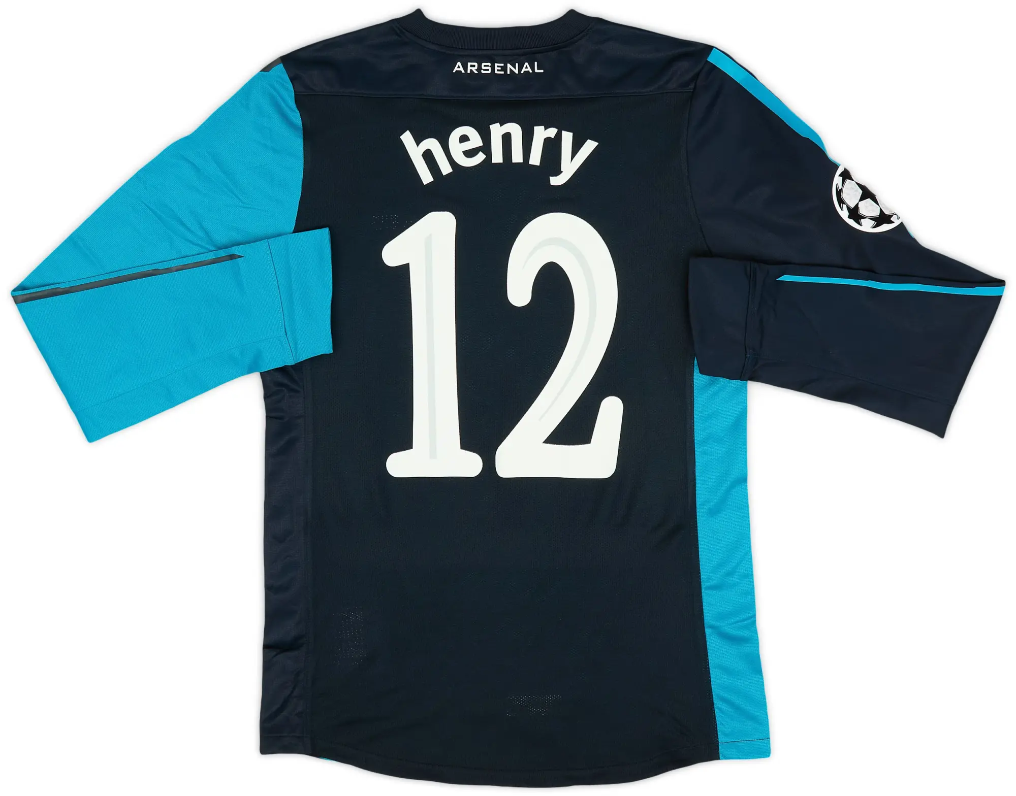 Nike 2011-12 Arsenal Player Issue Away L/S Shirt Henry #12 (M)