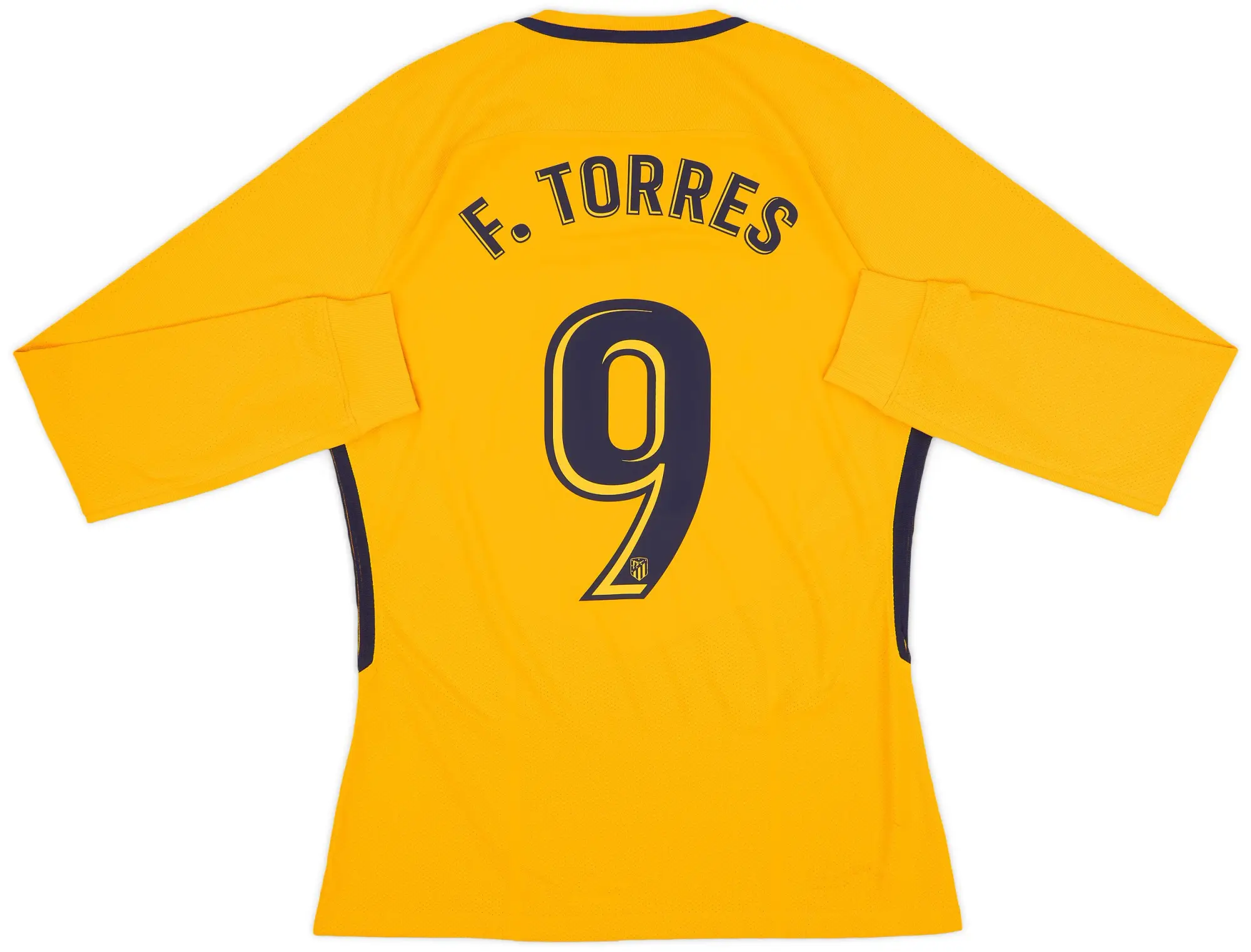 Nike 2017-18 Atletico Madrid Player Issue Away L/S Shirt F.Torres #9 (L)