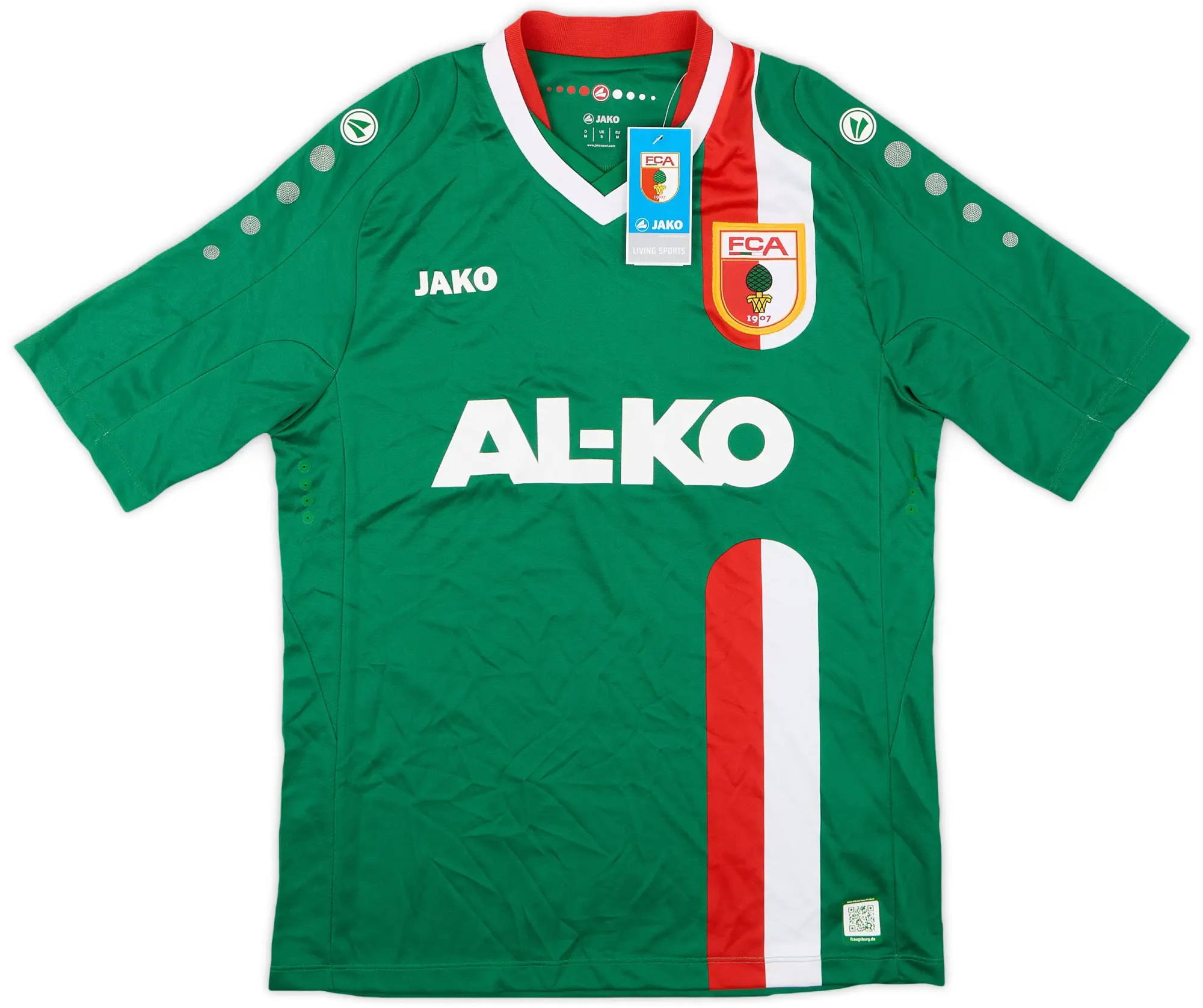Jako 2013-14 Augsburg Away Shirt (S)